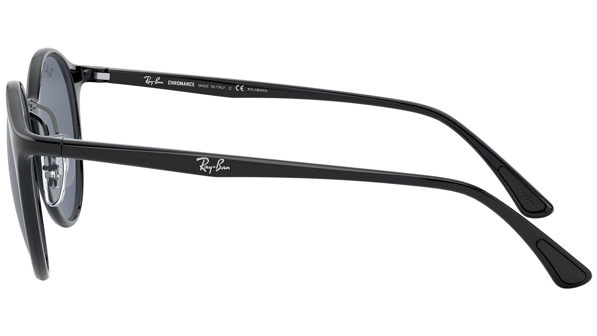 小物 RayBan RB4336CH Ray-Ban RB4336CH 601/BA Black Sunglasses - eye-oo.com