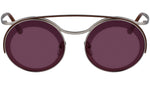 ME107S 044 matte silver and shiny brown