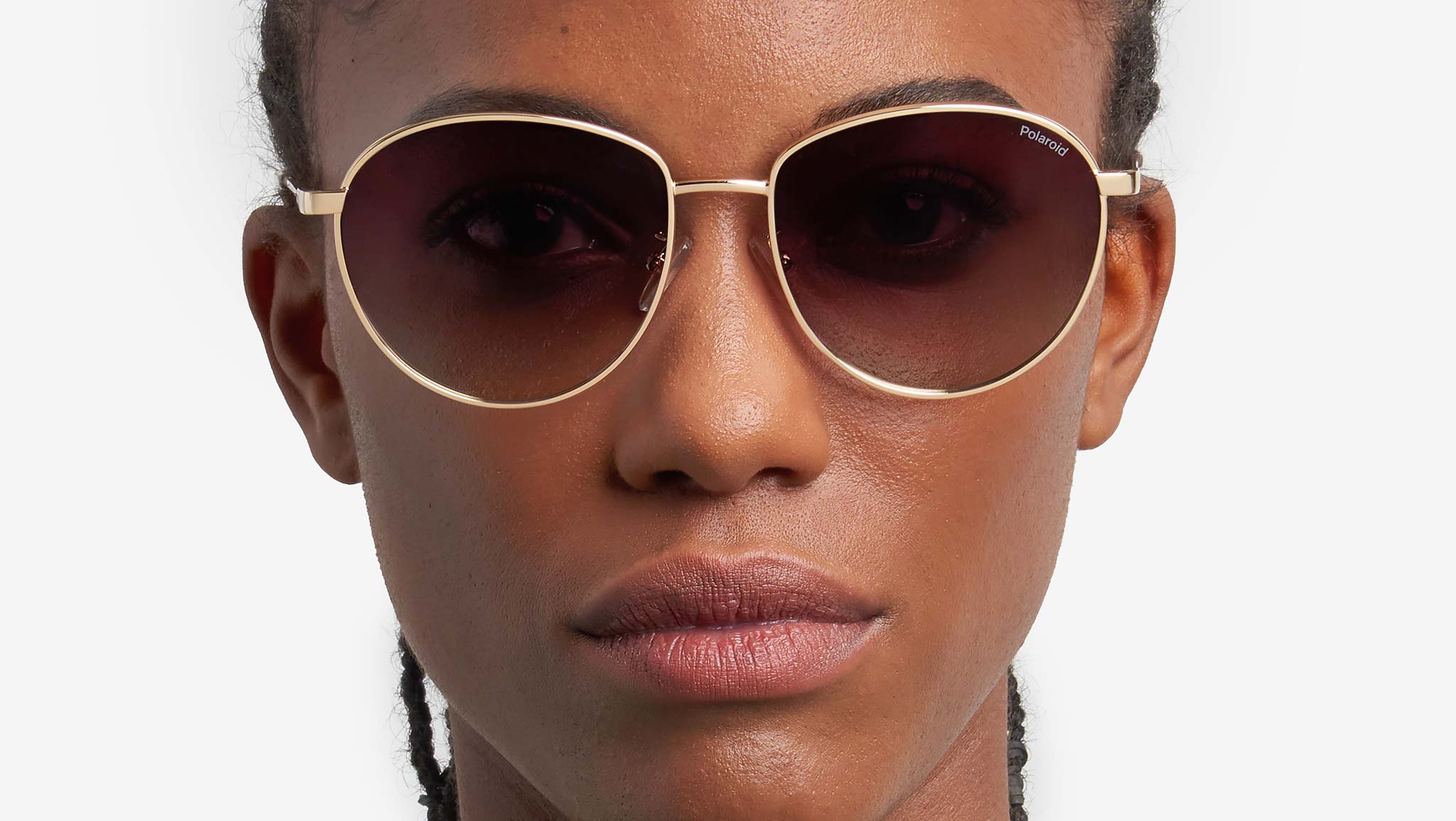 Polaroid PLD 4171/G/S/X 01Q LA Sunglasses Gold Brown - eye-oo.com