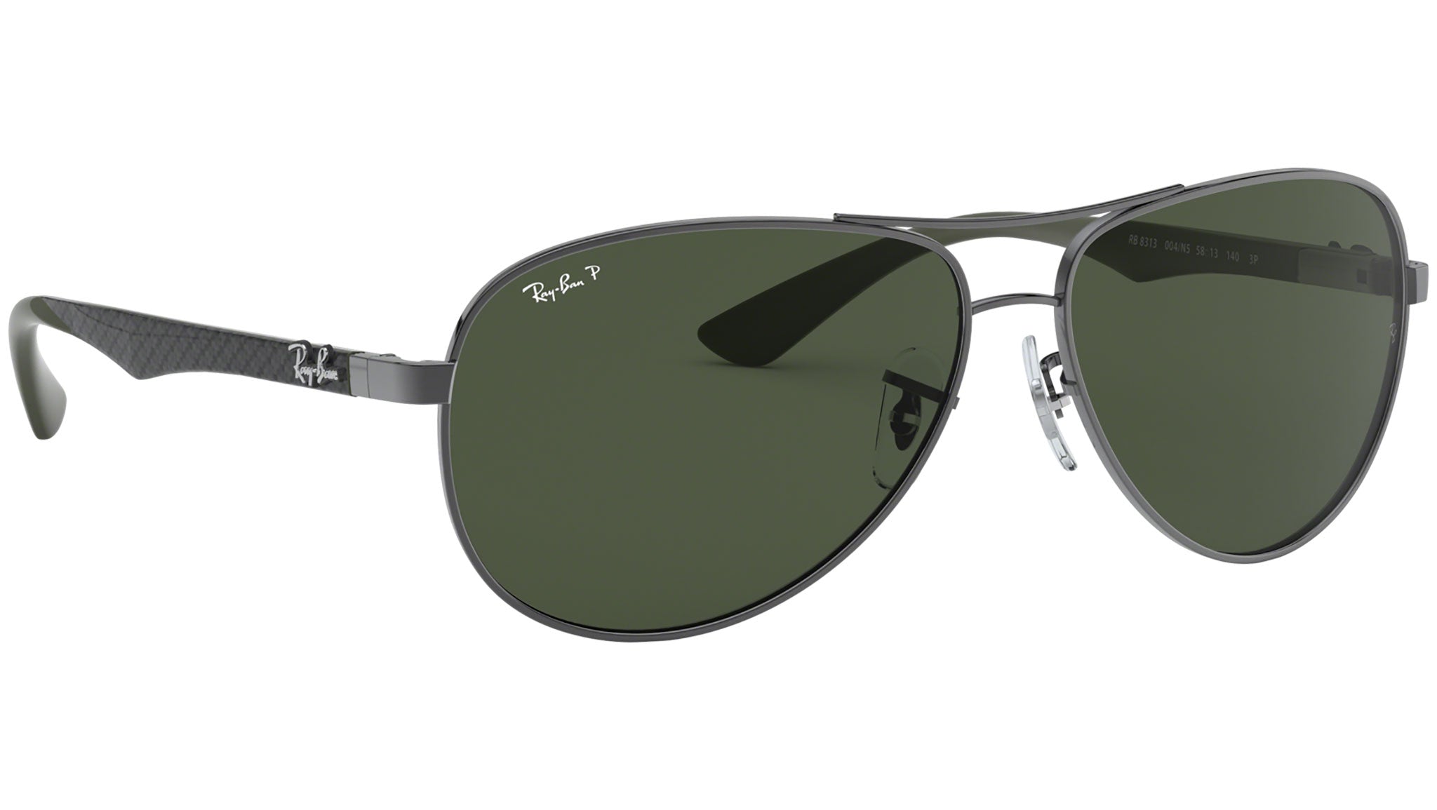 レイページ③ Ray-Ban Carbon Fibre RB8313 004/N5 Gunmetal Sunglasses - eye-oo.com