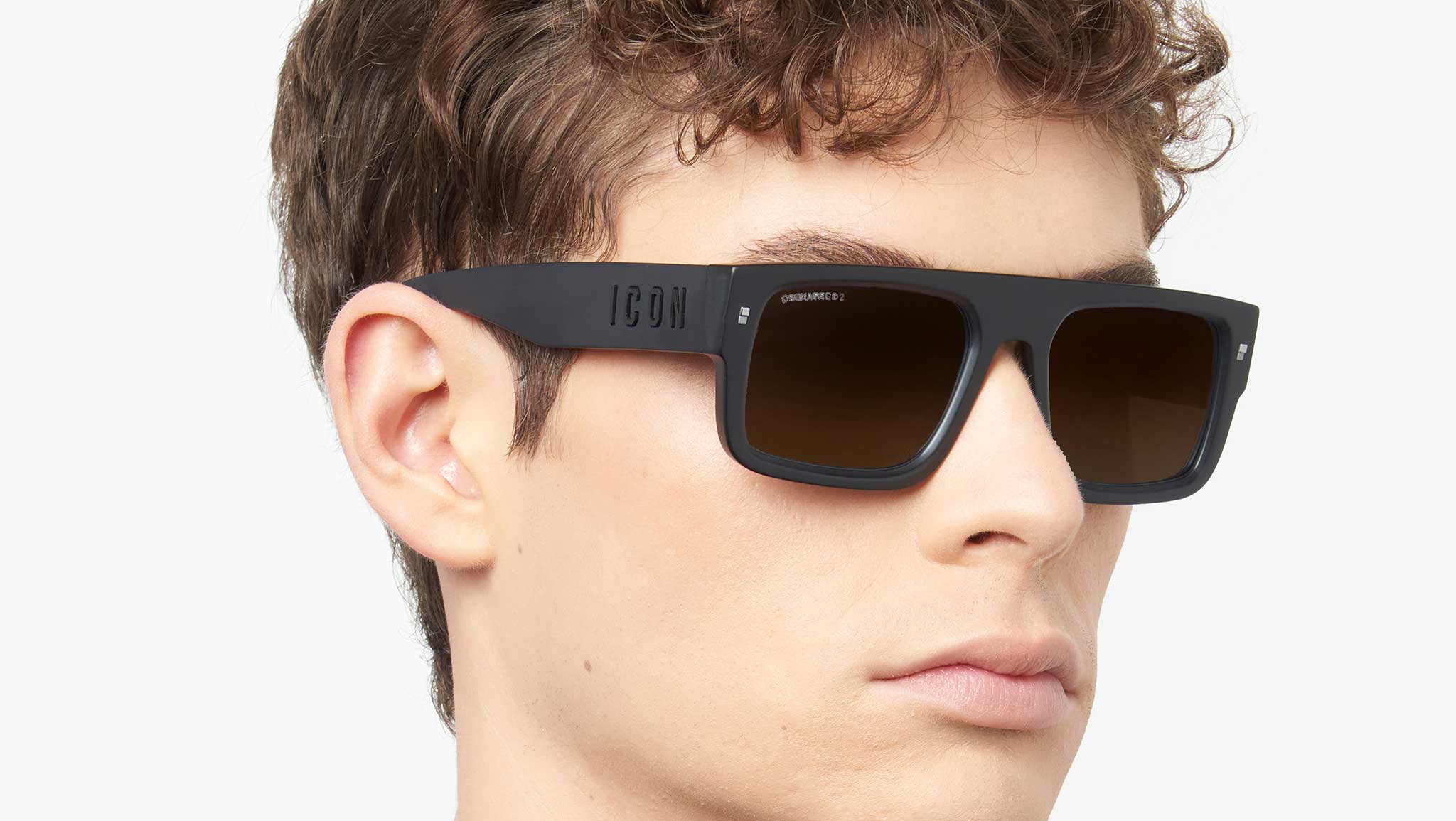 Dsquared2 ICON 0008/S 003 Sunglasses Matte Black - eye-oo.com