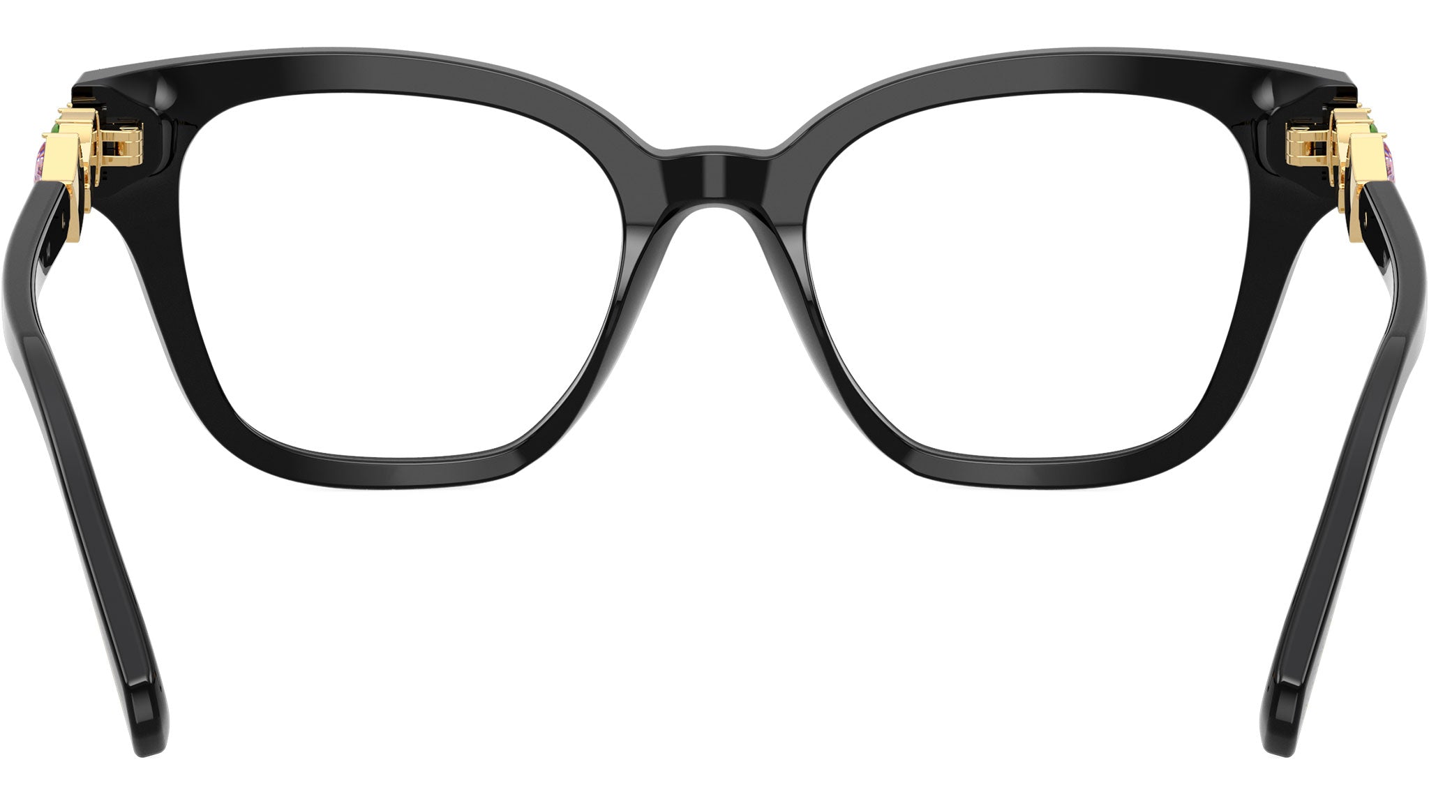 0SK2048 Swarovski Glasses 1001 Black - eye-oo.com