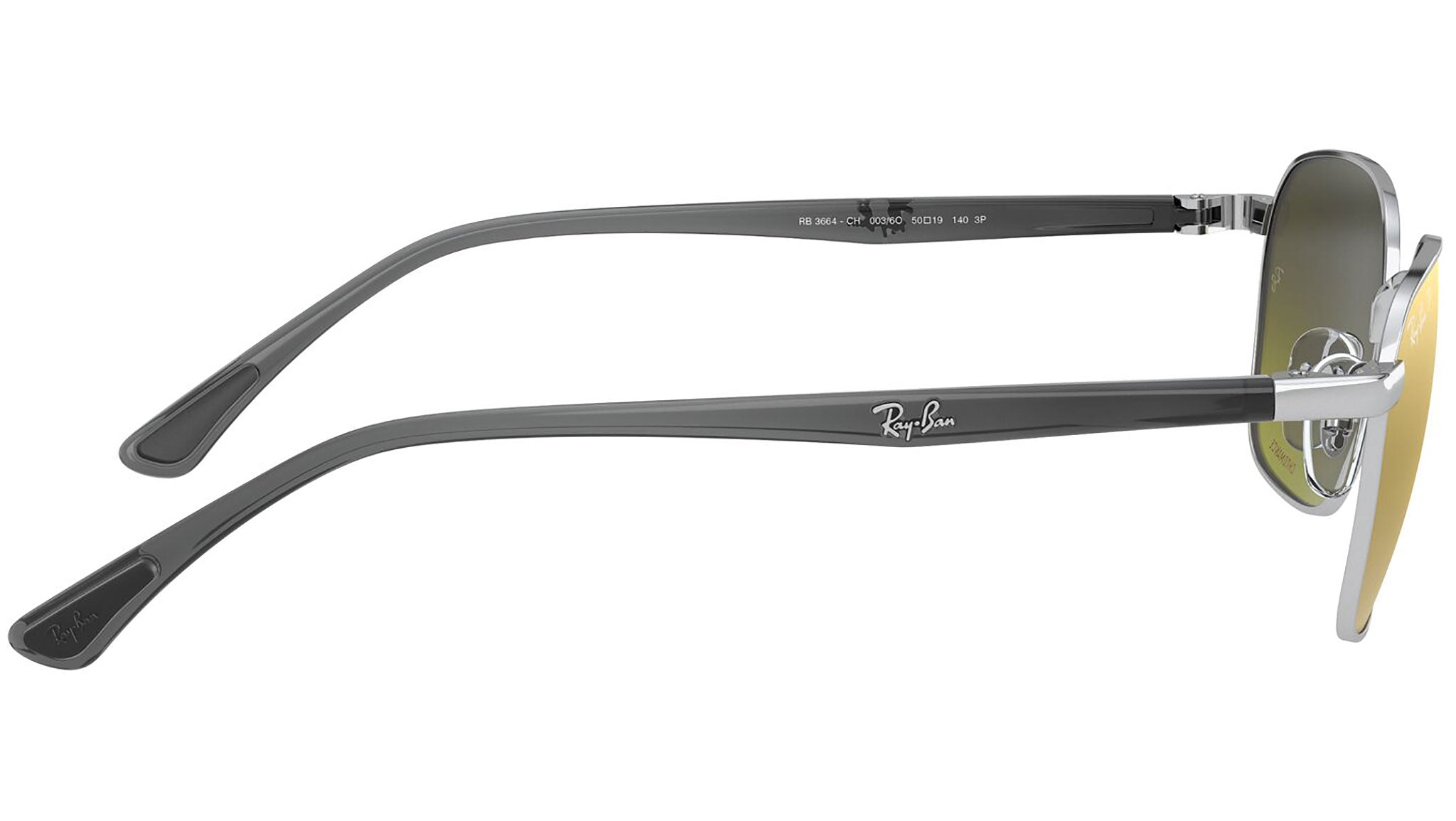 Ray-Ban Chromance RB3664CH 003/6O Silver Sunglasses - eye-oo.com