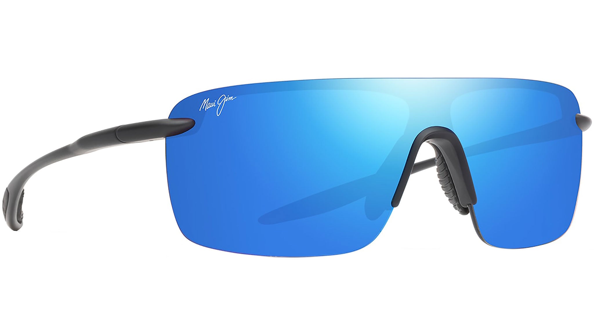 Maui Jim Palulu B680 02 Sunglasses Matte Black Polarized - eye-oo.com