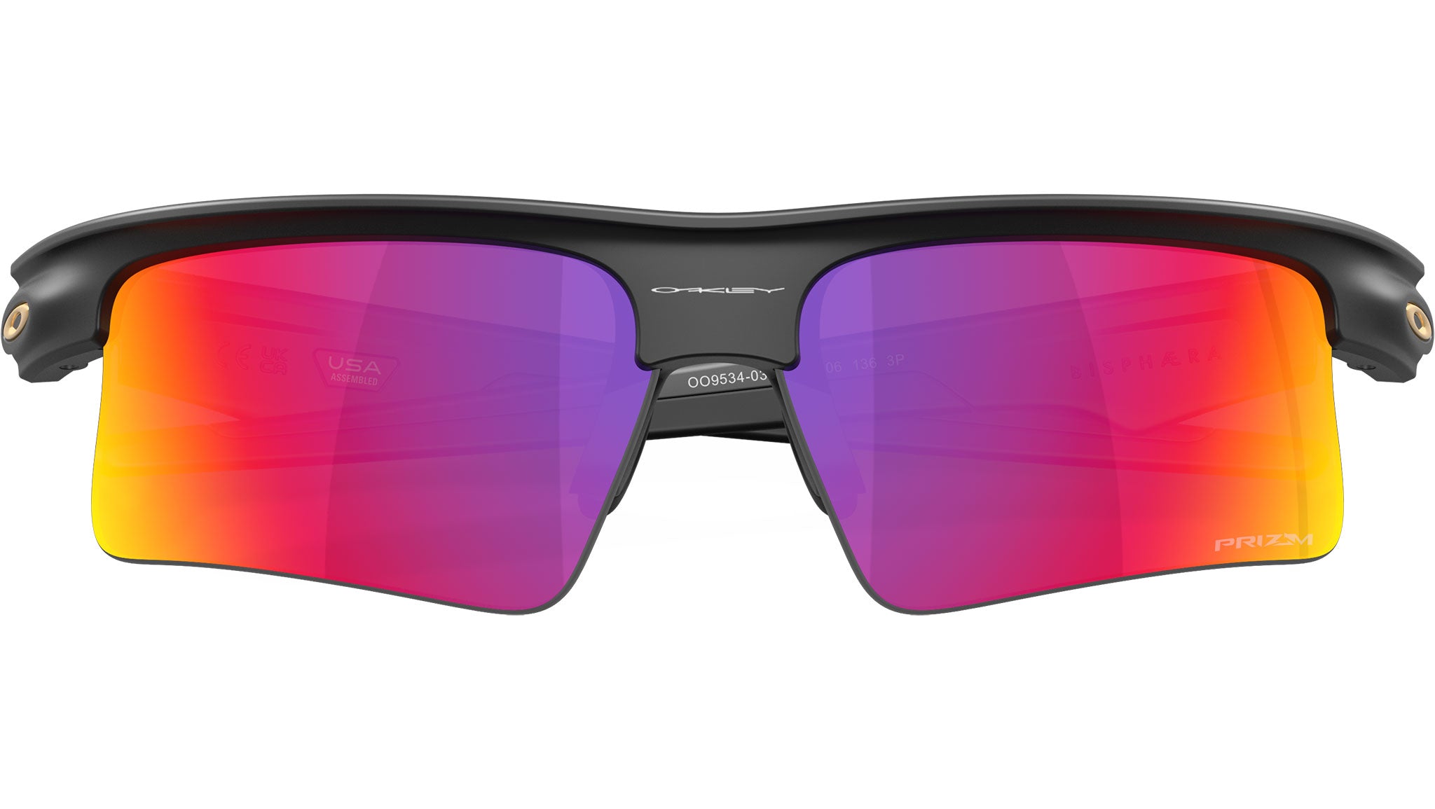 Oakley Bisphaera Speed Sunglasses OO9534 02 Matte Black - eye-oo.com