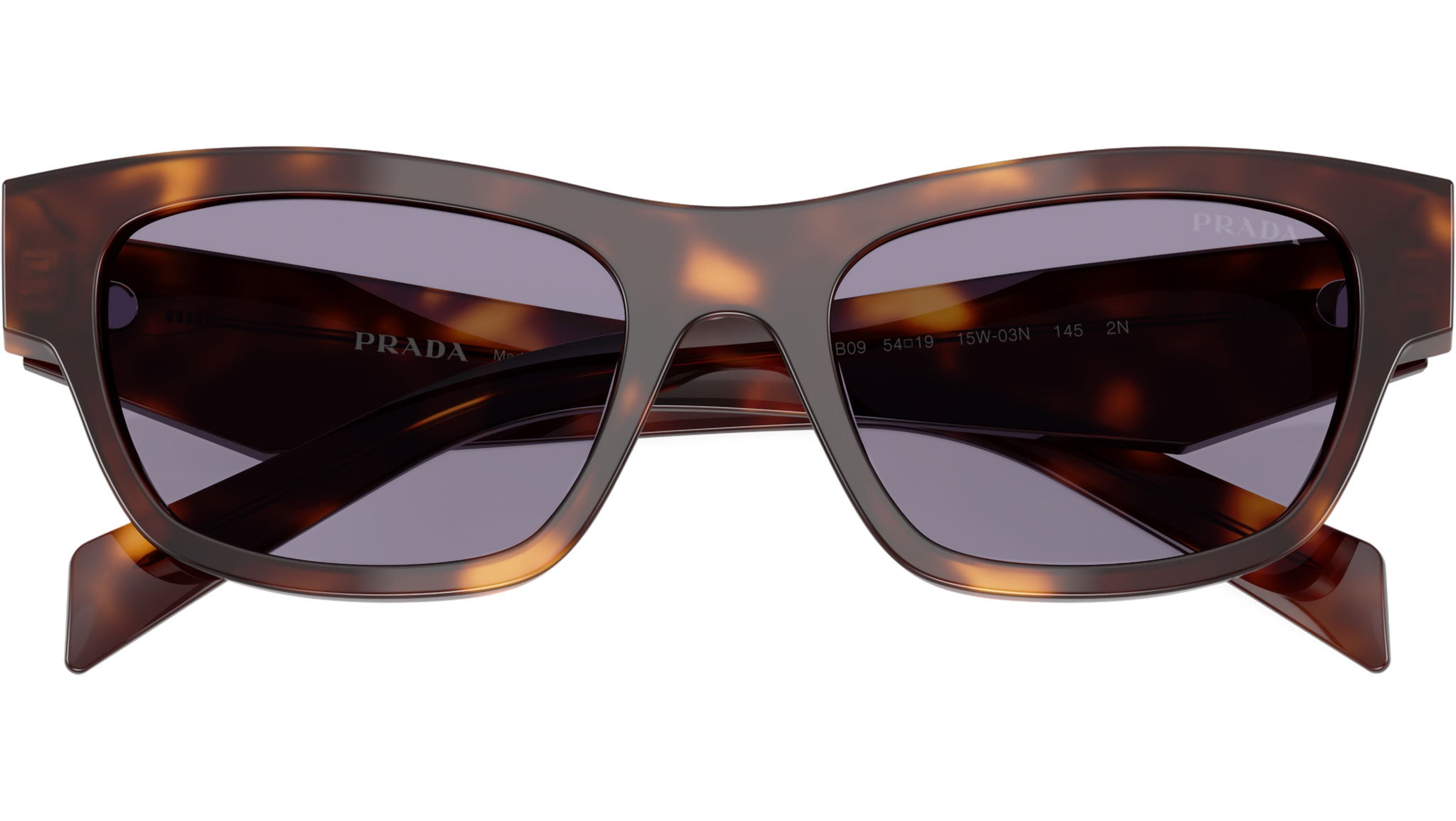 PR B09S Prada Sunglasses 15W03N Classic Tortoise - eye-oo.com display picture 2