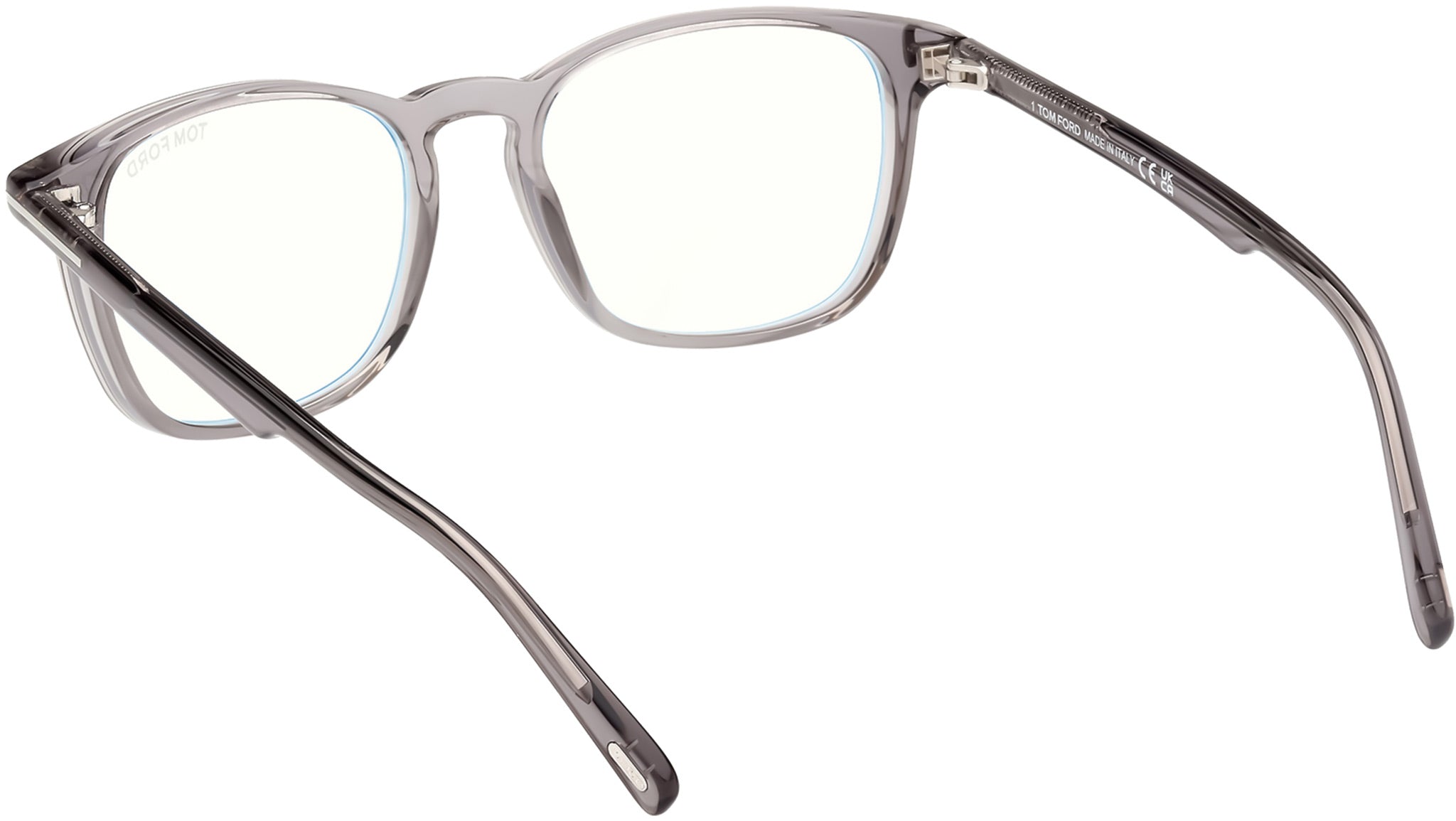 Tom Ford FT5960-B Optical Frame 020 Shiny Grey - eye-oo.com