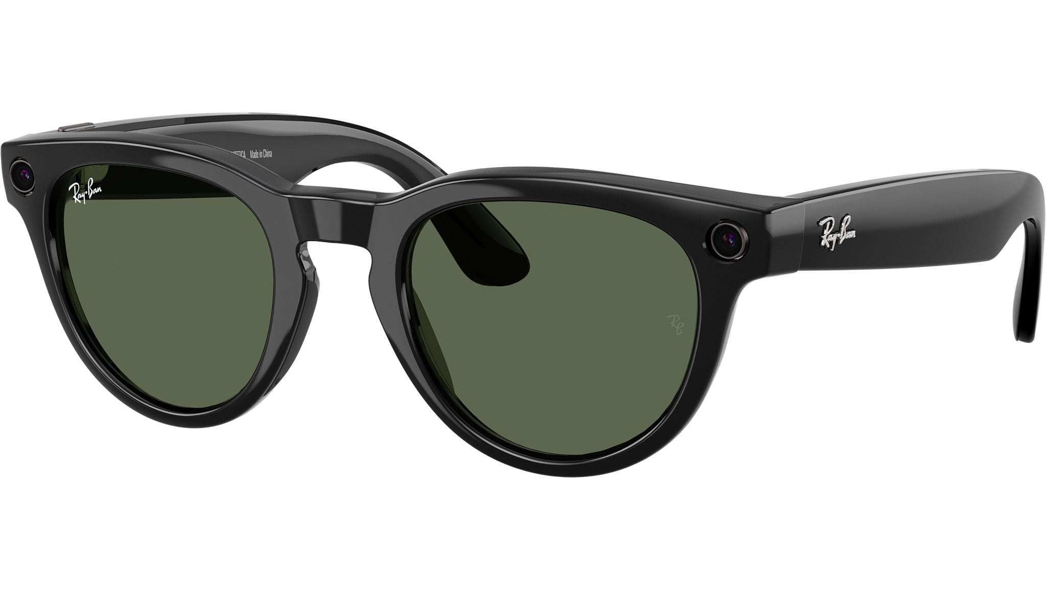 Ray-Ban Wayfarer RB2140F 901 Black Sunglasses - eye-oo.com