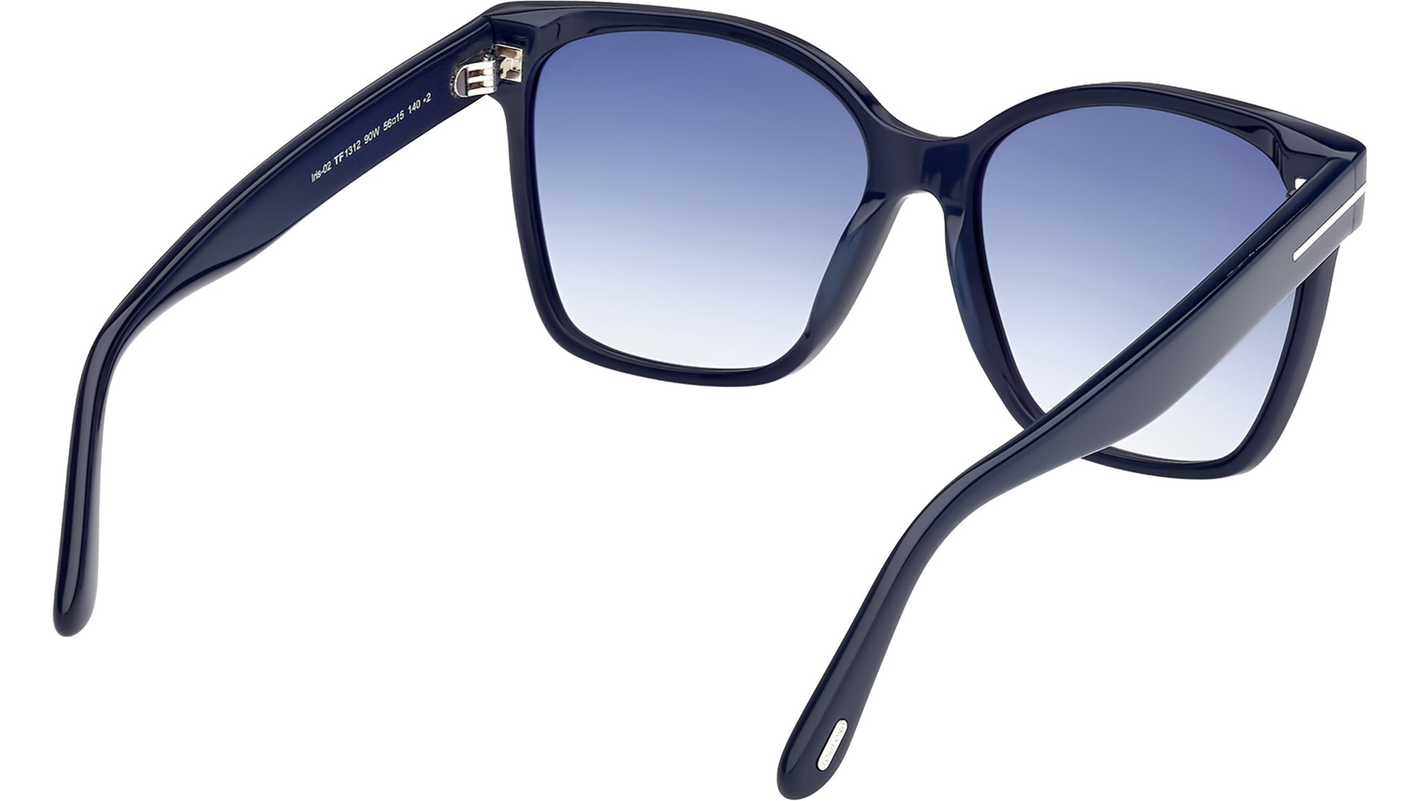 Tom Ford Iris-02 Sunglasses FT1312 90W Shiny Blue - eye-oo.com