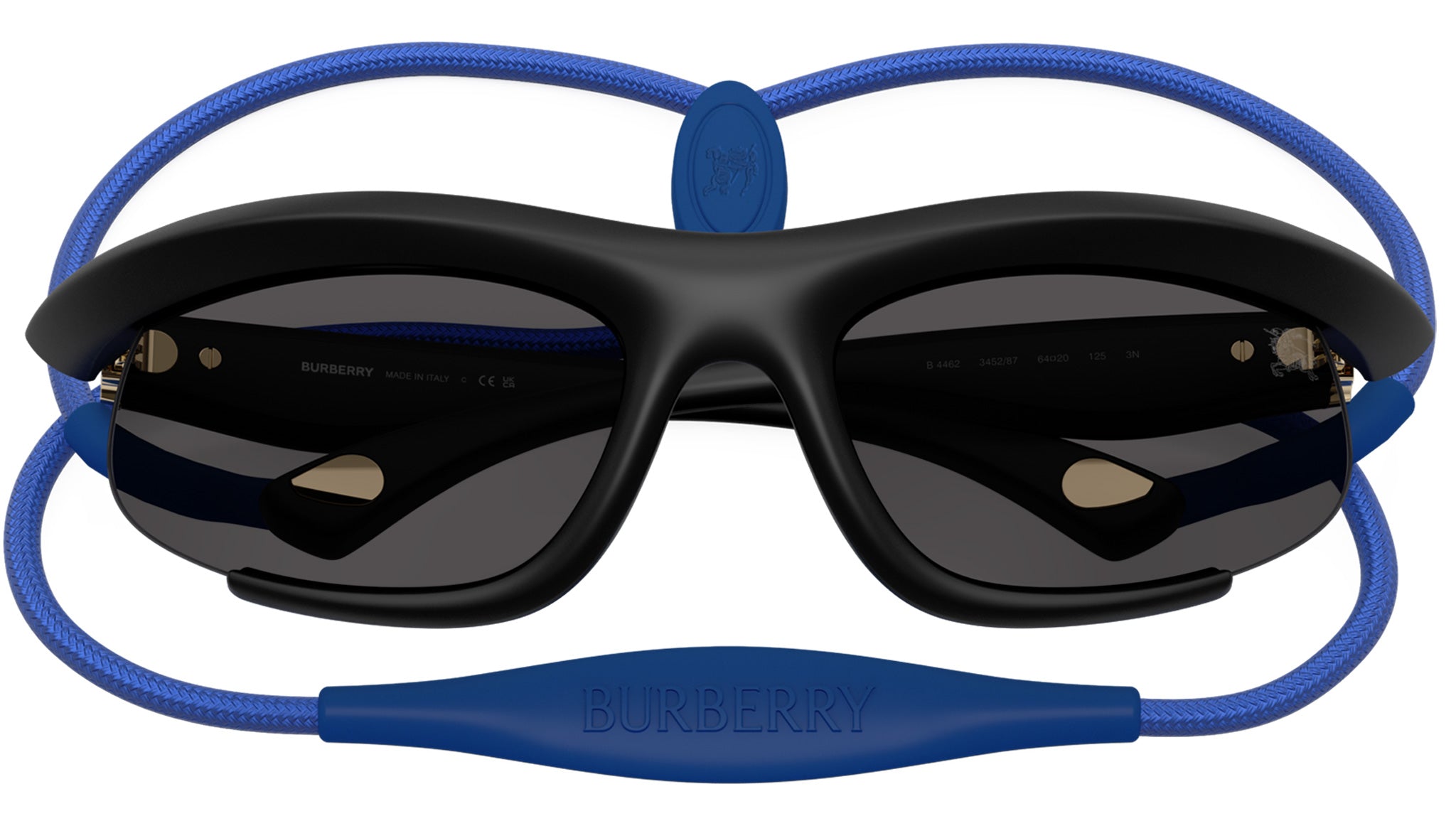 Burberry BE4462 Sunglasses 345287 Rubber Black - eye-oo.com
