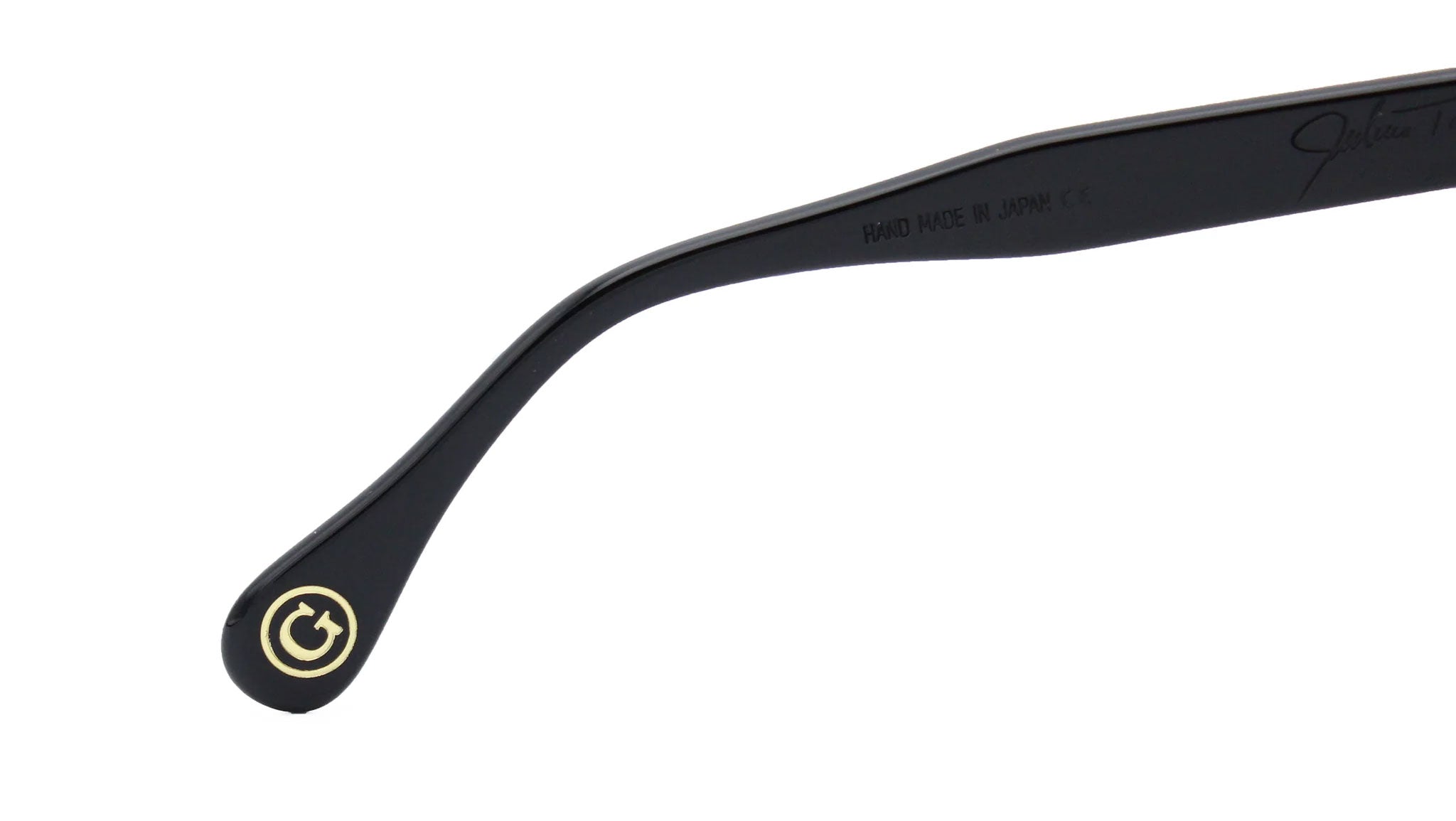 Julius Tart AR Gold A-G Optical Frame Black / Gold - eye-oo.com