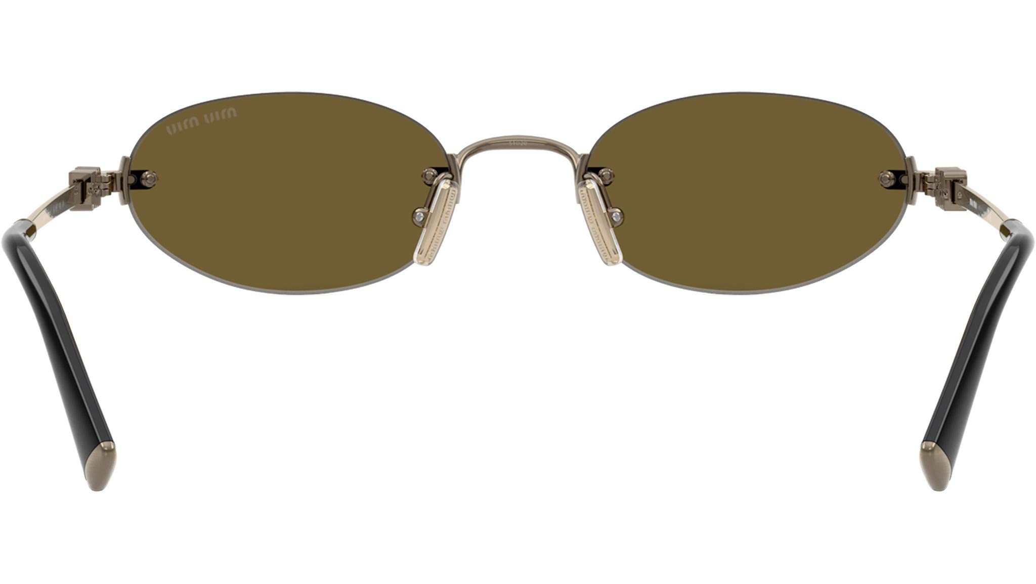 MU A54S Miu Miu Sunglasses 26C09Z Old Gold - eye-oo.com