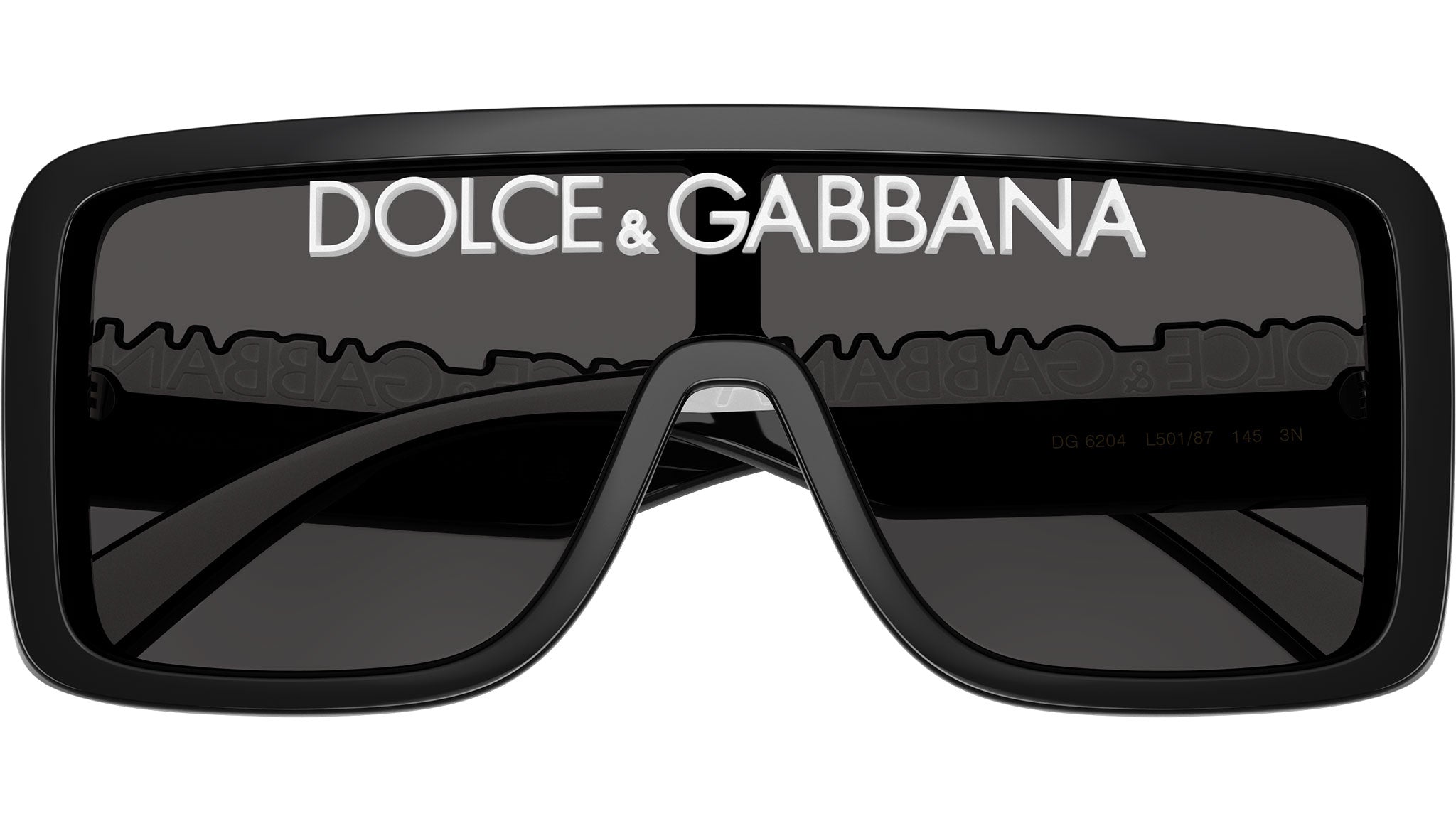 Dolce & Gabbana DG 6204 Sunglasses L50187 Black - eye-oo.com