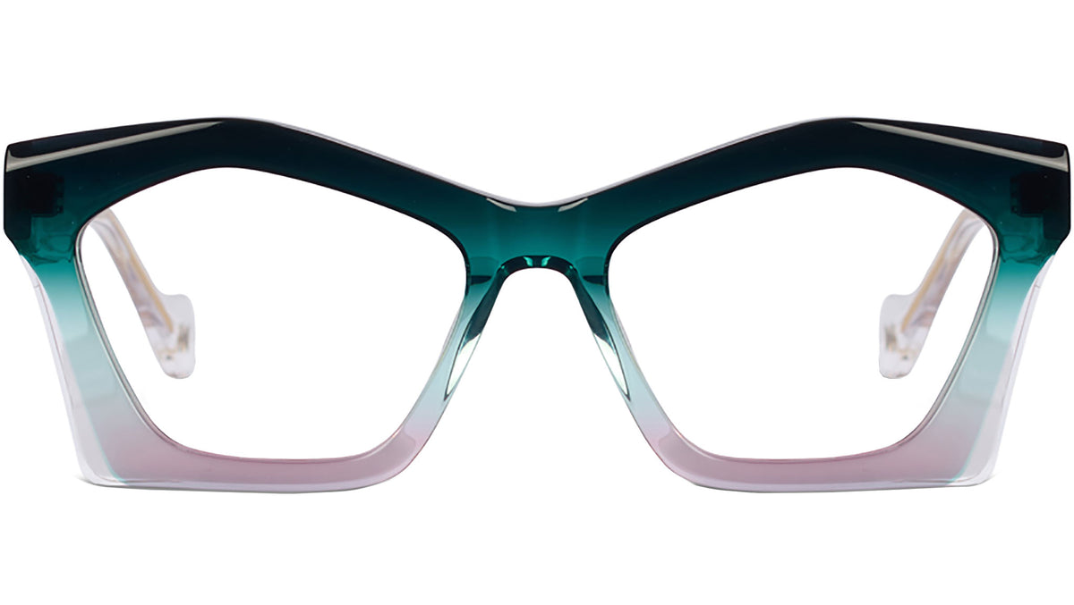 Karma Shaded Dark Green To Crystal