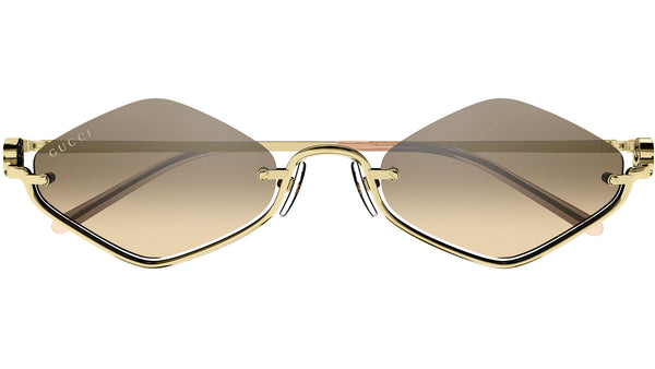 Gucci GG1604S 003 Sunglasses Gold Gold - eye-oo.com