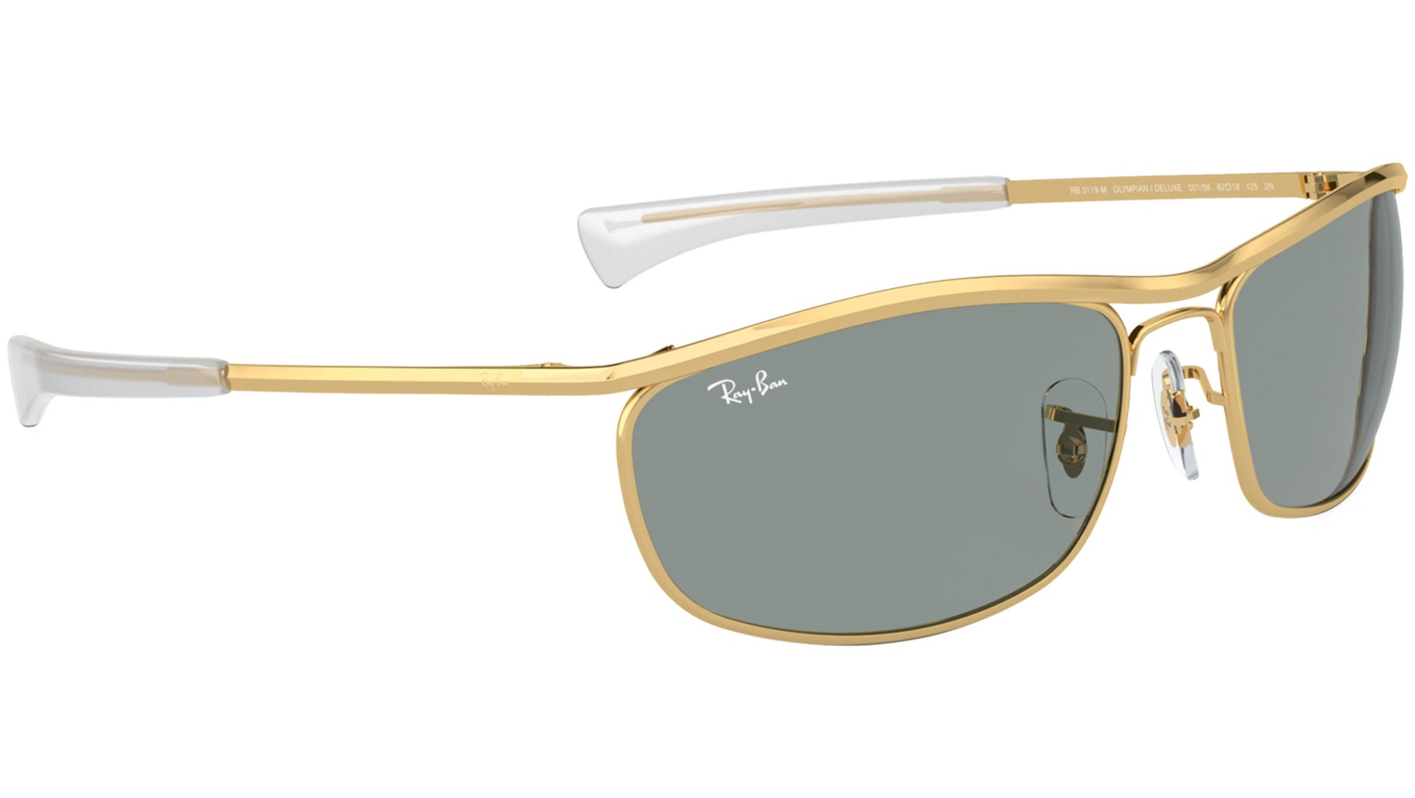 Ray-Ban Olympian I Deluxe Sunglasses RB3119M 001/56 Gold - eye-oo.com