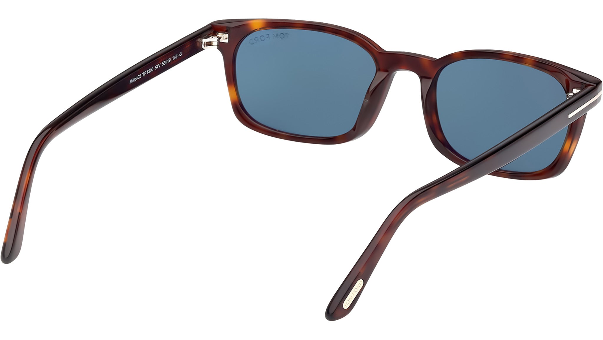Tom Ford Miles-02 Sunglasses FT1300 54V Red Havana - eye-oo.com