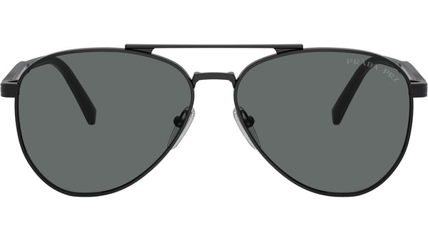 Prada PR A58S Sunglasses 1AB5Z1 Black - eye-oo.com