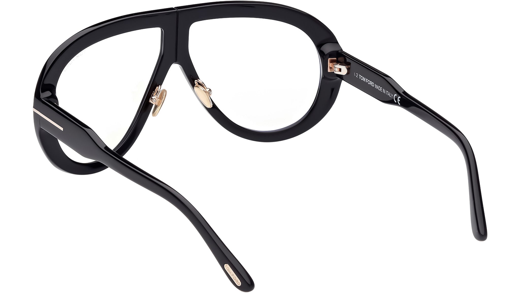 Tom Ford Troy Sunglasses FT0836 001 Shiny Black - eye-oo.com