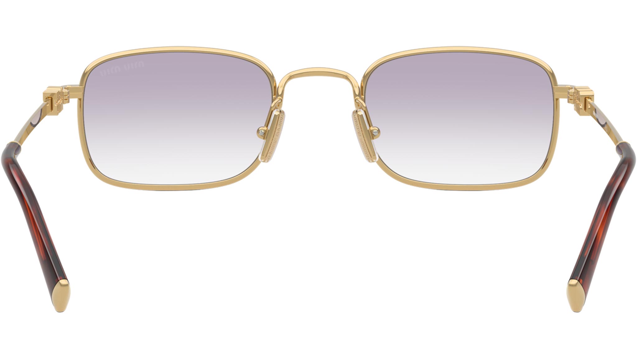 MU A53S Miu Miu Sunglasses 5AK04O Gold - eye-oo.com display picture 1