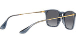 Chris RB4187 6592T3 transparent blue