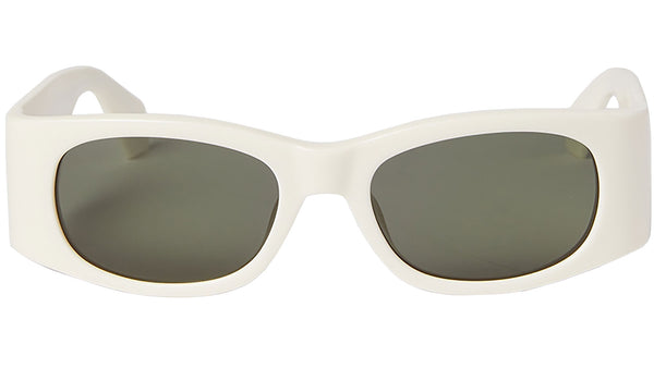Ambush Gaea 0457 White Sunglasses - eye-oo.com