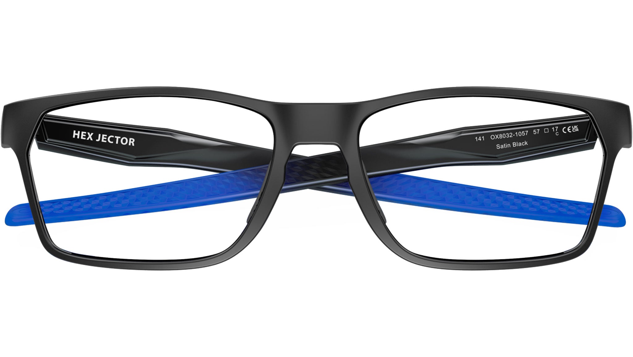Oakley Hex Jector OX8032 803210 Optical Frame Satin Black - eye-oo.com