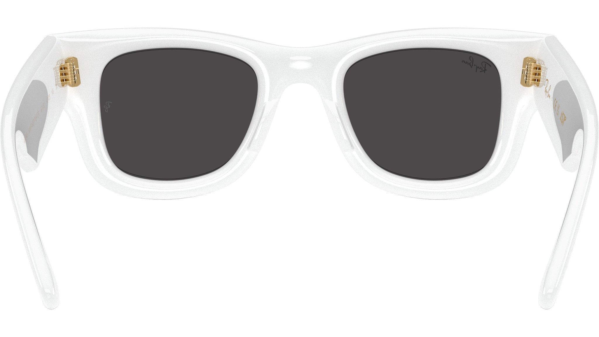 Bessell BAD RAY 5`9 AVISO アビソ バッドレイ ホワイト Wayfarer Puffer RB4940 Ray-Ban Sunglasses 671/87 White - eye-oo.com