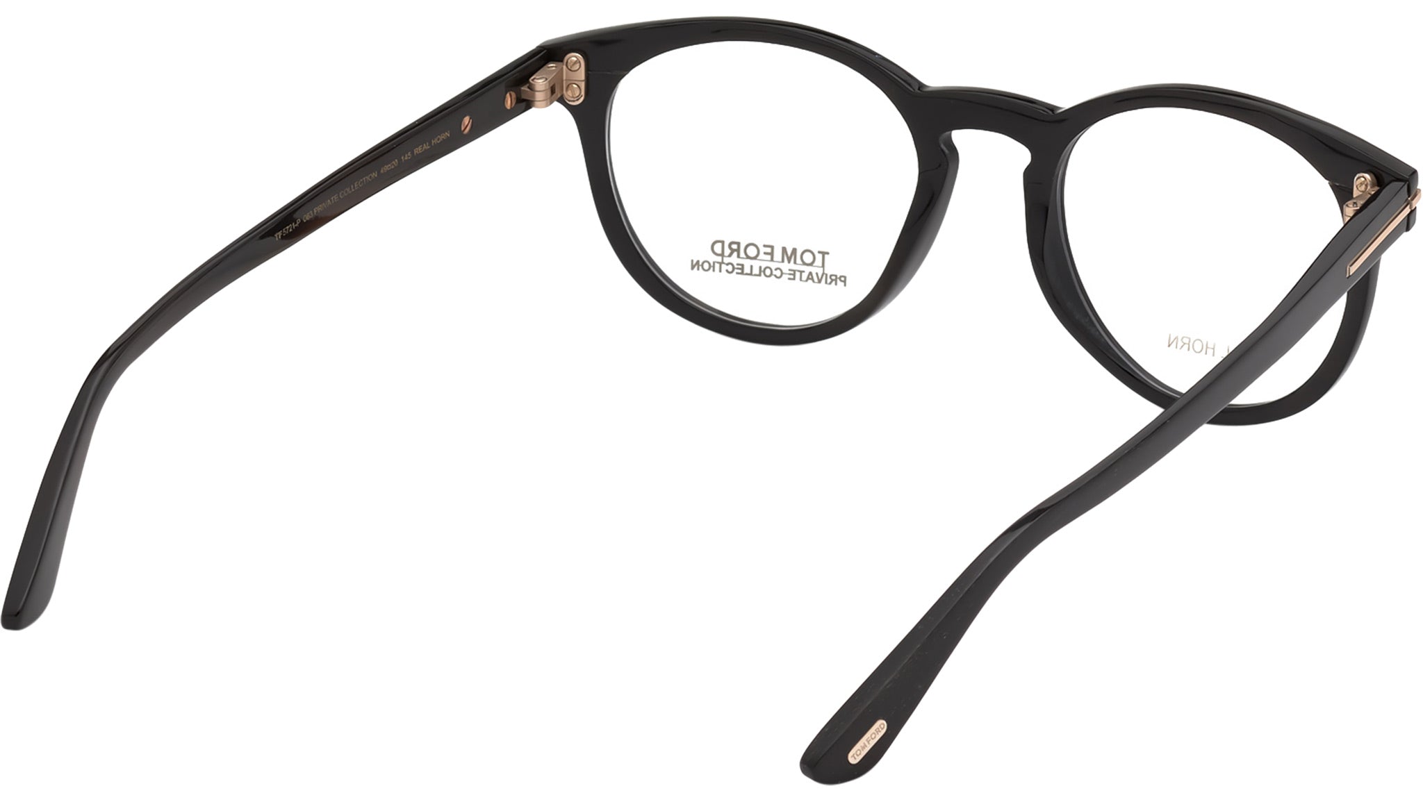 Tom Ford Private Collection Optical Frame 063 Black Horn - eye-oo.com