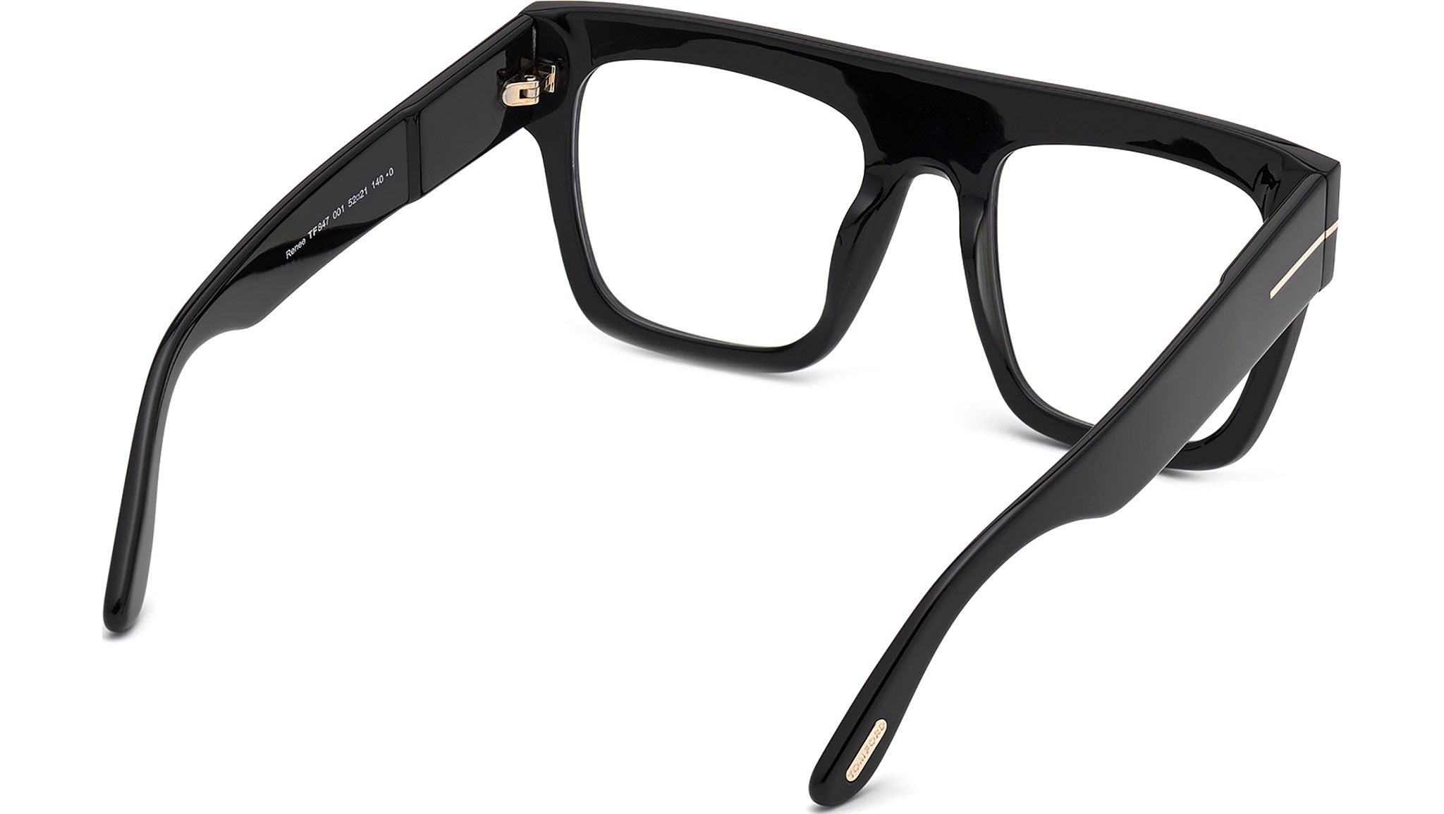 Authentic TOM FORD RENEE TF847 black Tom Ford Renee TF847 001 Sunglasses - US main image 3