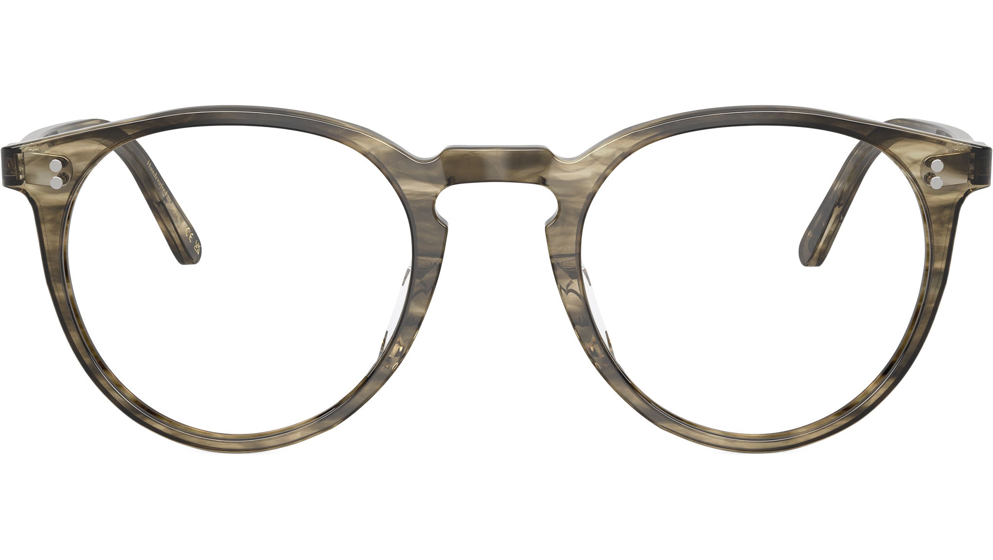 Oliver Peoples O'Malley Glasses OV5183 1735 Soft Olive Bark - eye