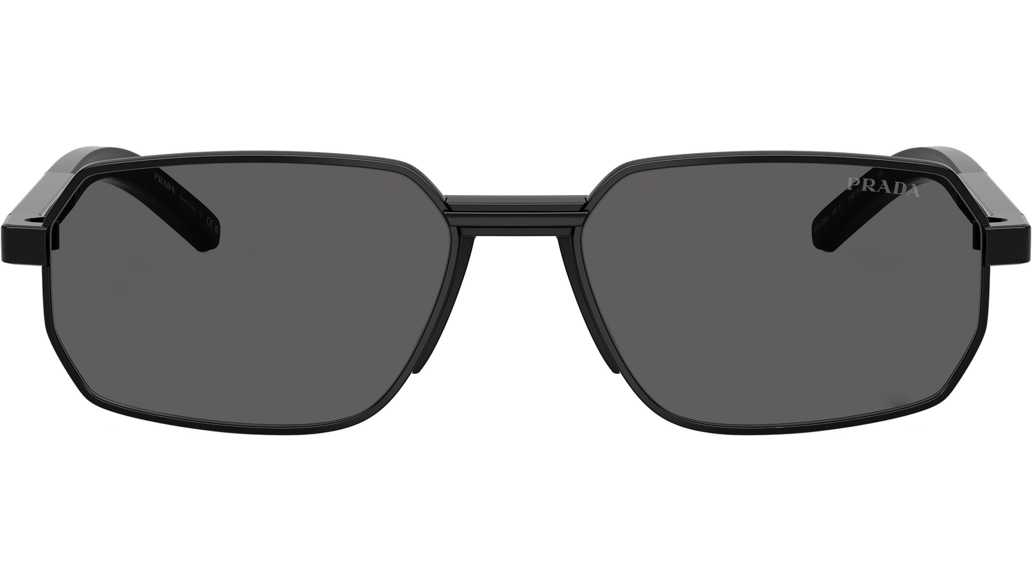 Prada PR A51S Sunglasses 1AB5Z1 Black - eye-oo.com