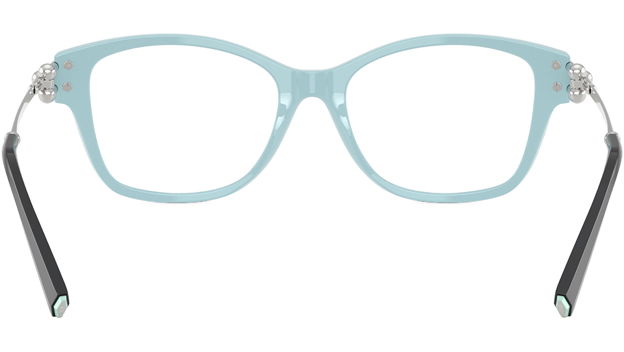 TF2266 Tiffany Glasses 8055 Black On Tiffany Blue - eye-oo.com
