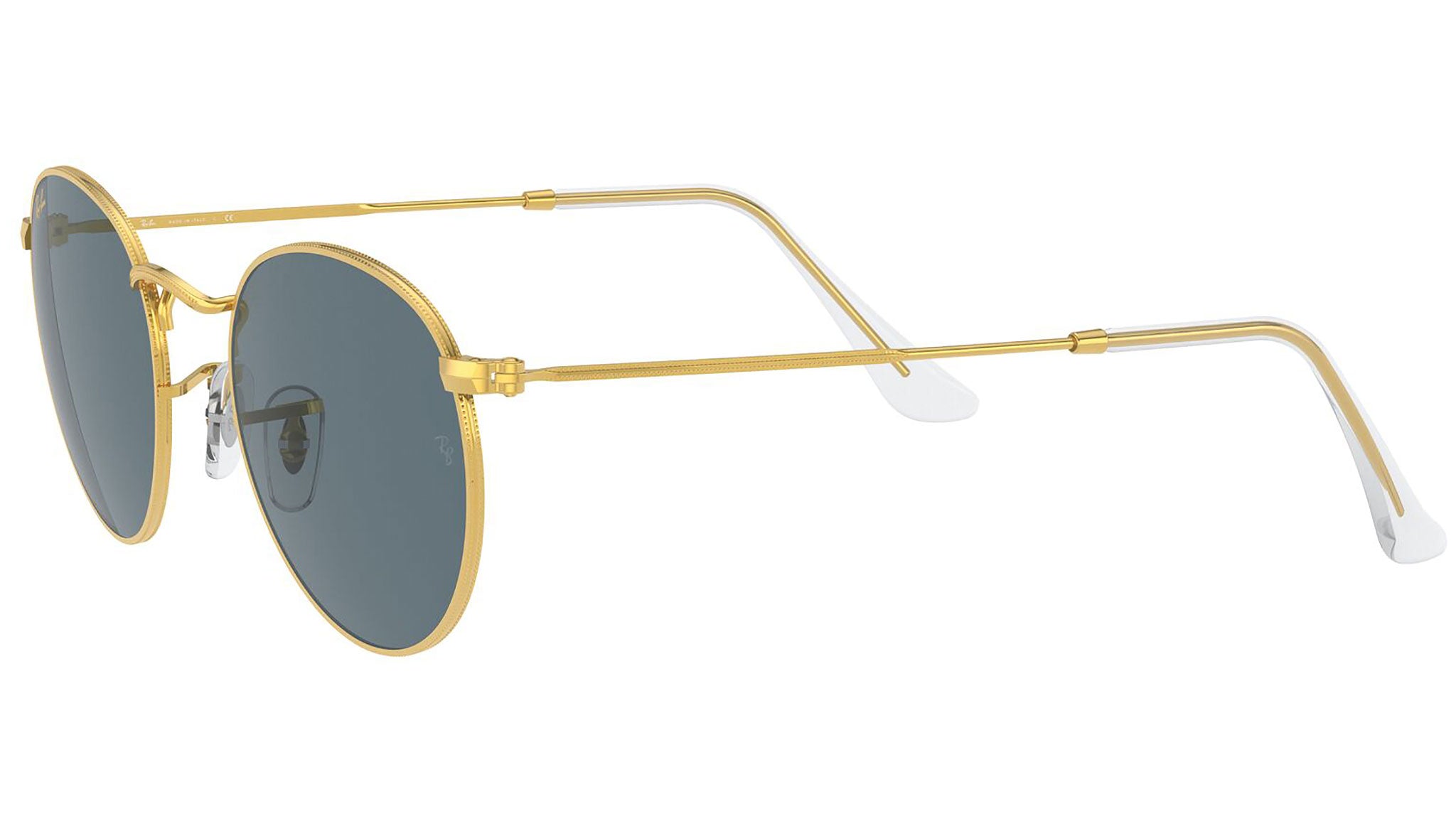 新品未使用　Ray-Ban RB3447 9196R5 ROUND L Ray-Ban Round Metal RB3447 9196R5 Gold Sunglasses - eye-oo.com
