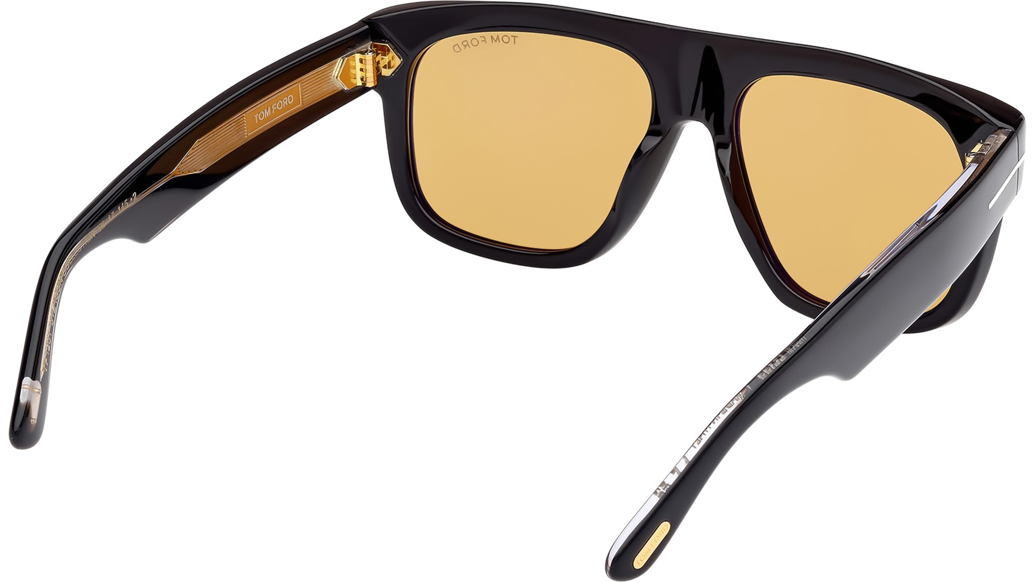 Tom Ford Icon Sunglasses FT1201 01E Shiny Black - Main Image