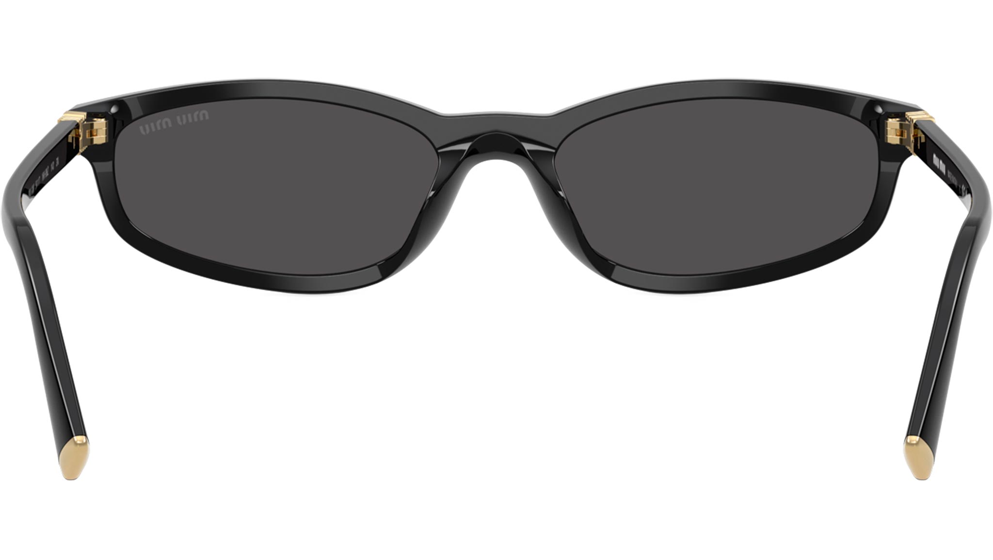 美品【MiuMiu】MU A06S リガード サングラス ブラック MU A06S Miu Miu Sunglasses 16K08Z Black - eye-oo.com