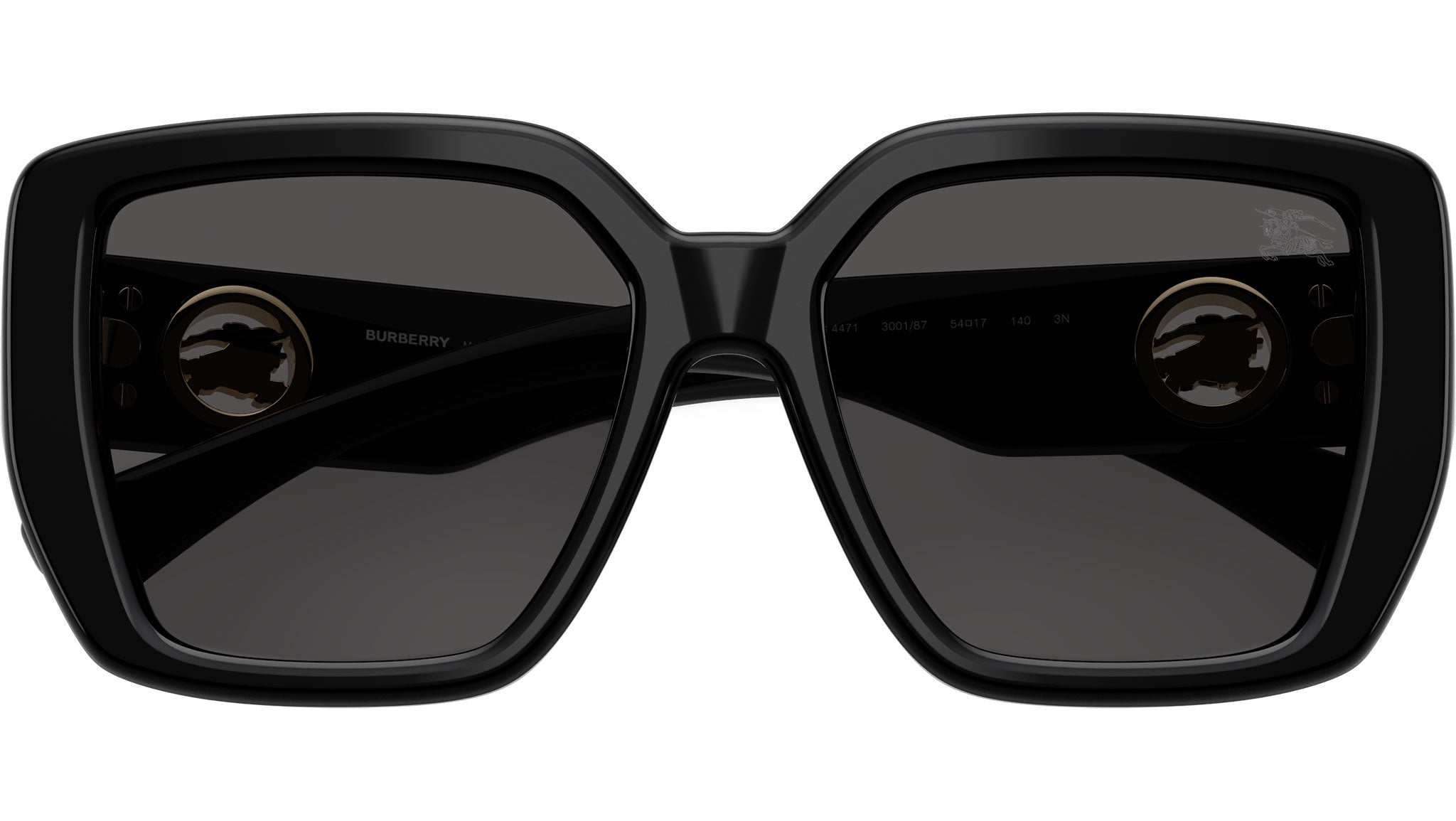 Burberry BE4471 Sunglasses 300187 Black - eye-oo.com