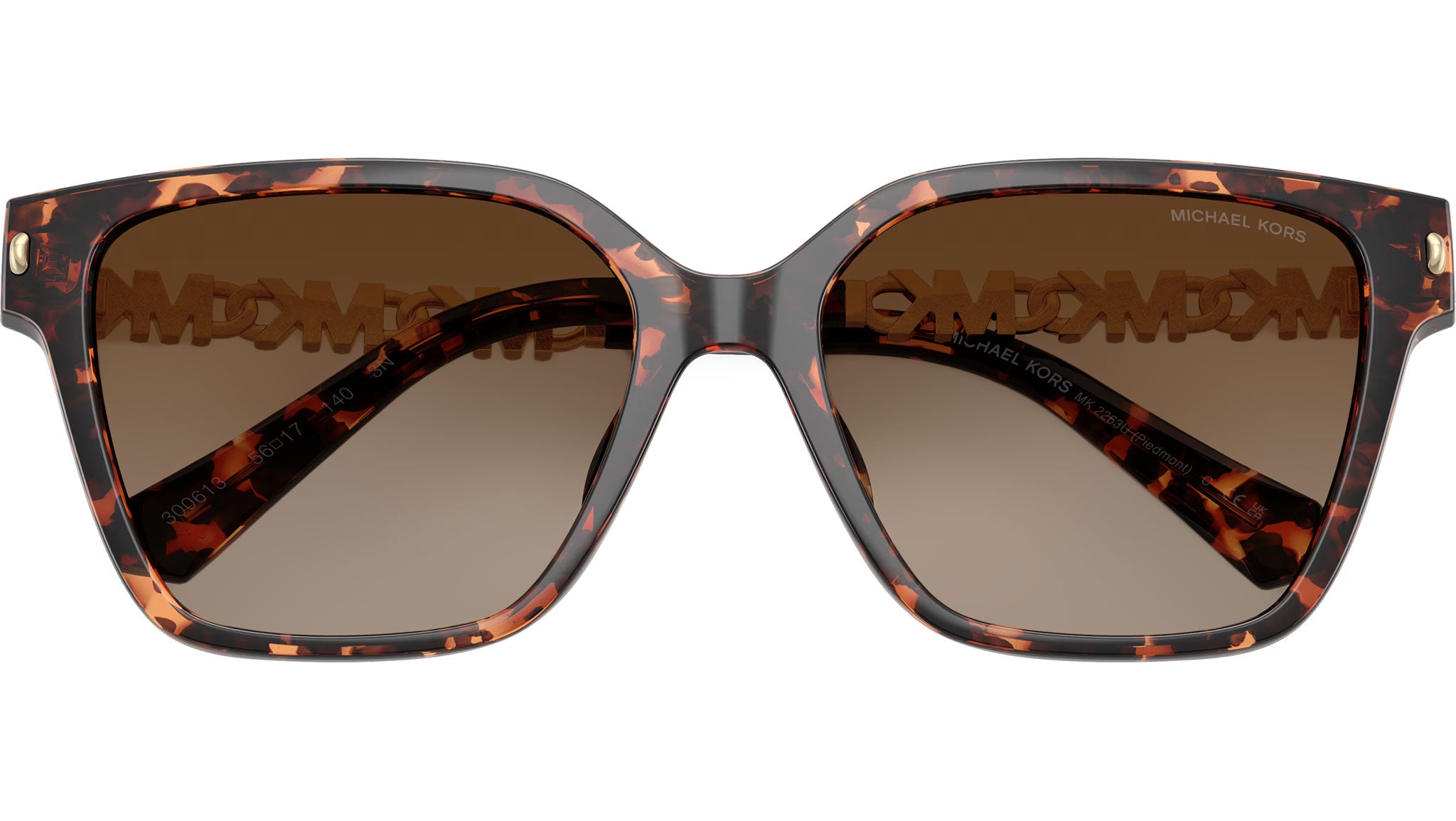 0MK2263U Michael Kors Sunglasses 300613 Dark Tortoise - eye-oo.com