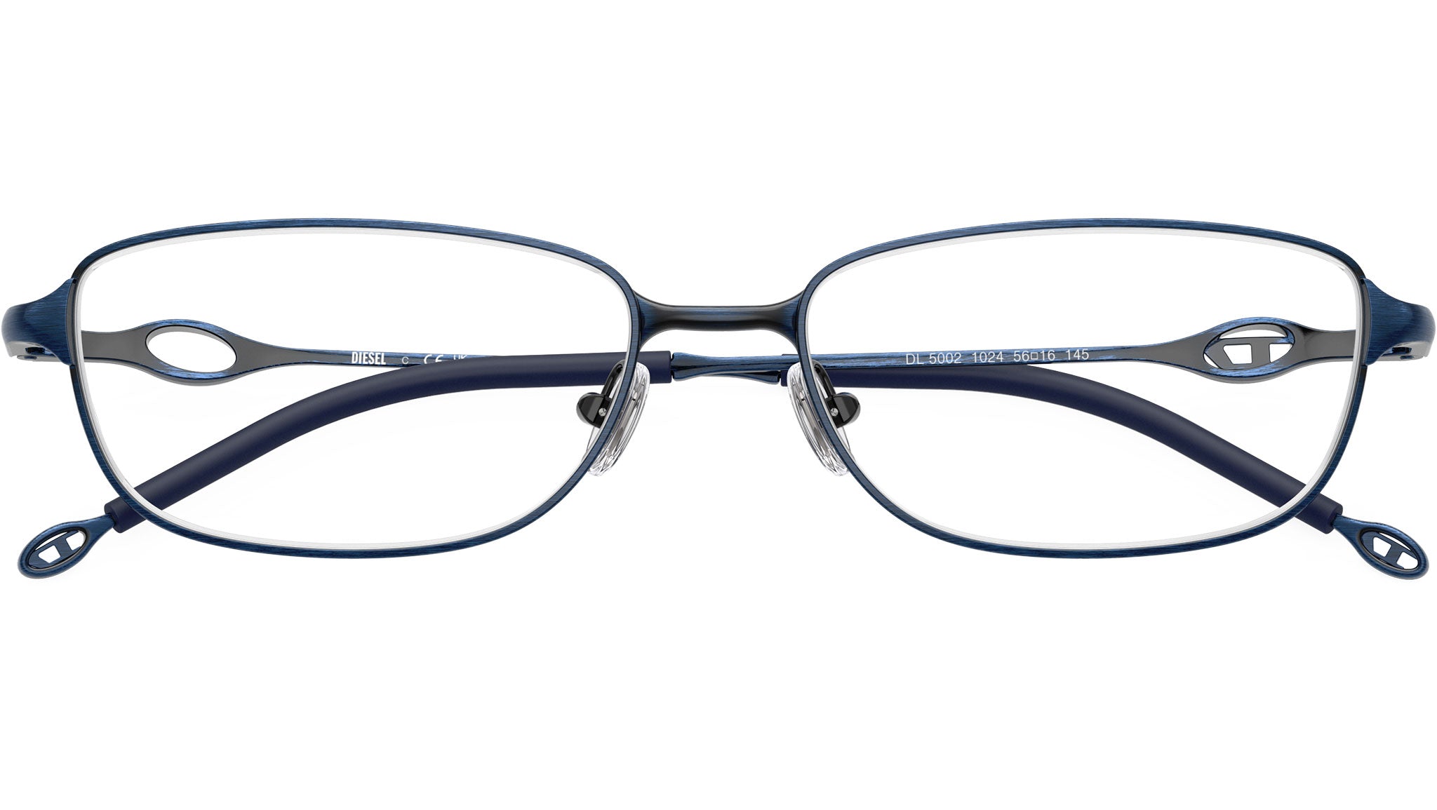 Diesel DL5002 Glasses 1024 Brushed Antique Blue - eye-oo.com display picture 1