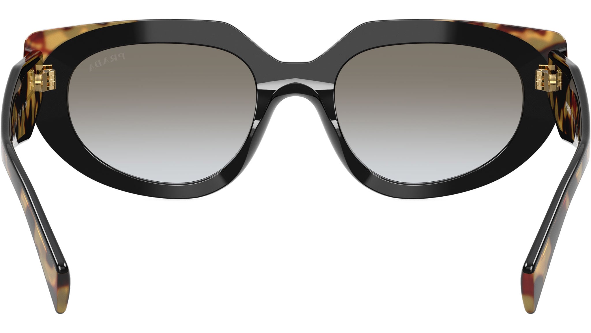 PR D02S Prada Sunglasses 0CD80L Black Medium Tortoise - eye-oo.com
