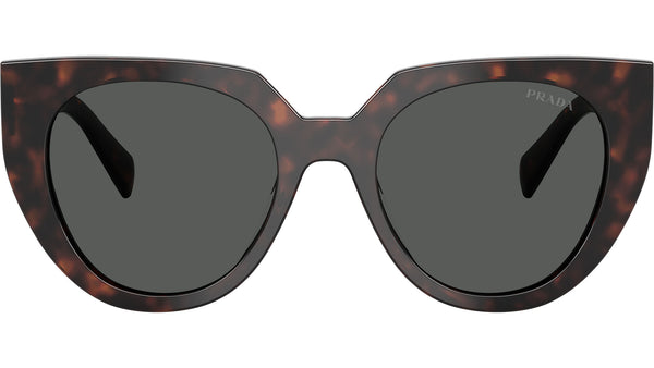 ヒデ PR 14WS Prada Sunglasses 17N40L Root Tortoise - eye-oo.com