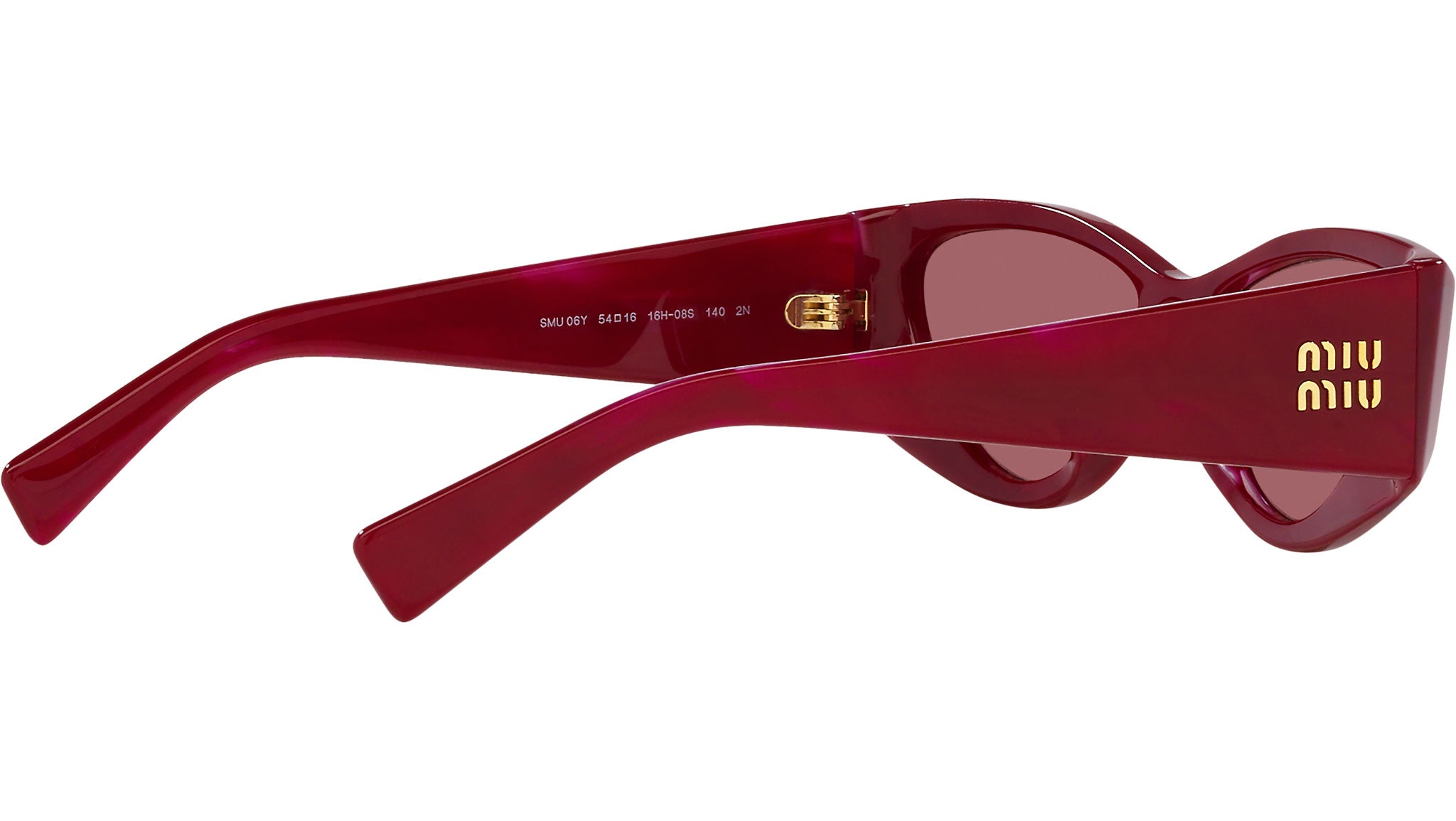 Miu Miu MU 06YS Sunglasses 16H08S Red - eye-oo.com