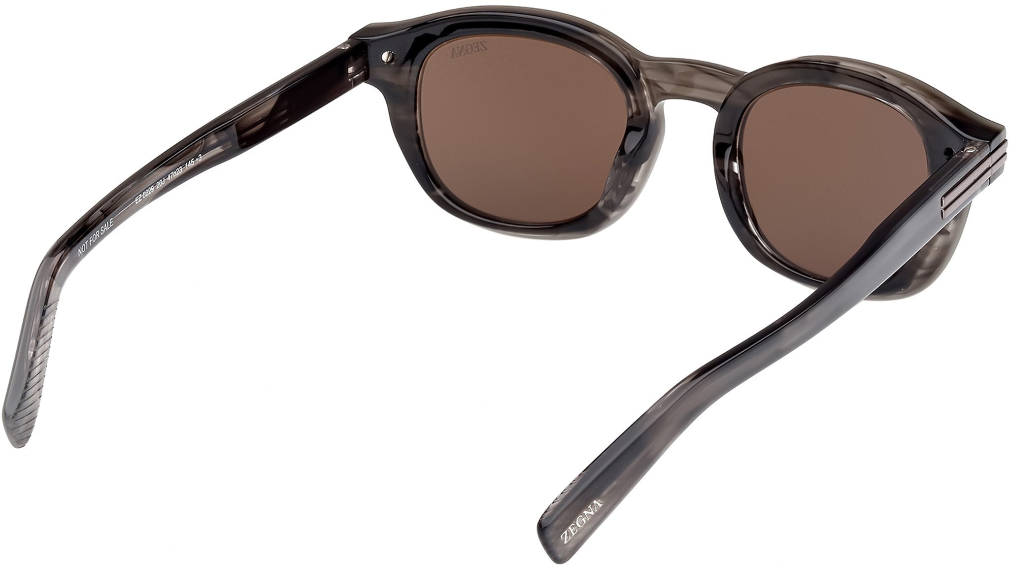 【マッシュ】TOMORROWLAND Ermenegildo Zegna Zegna EZ0229 20J Sunglasses Grey / Monocolor - eye-oo.com