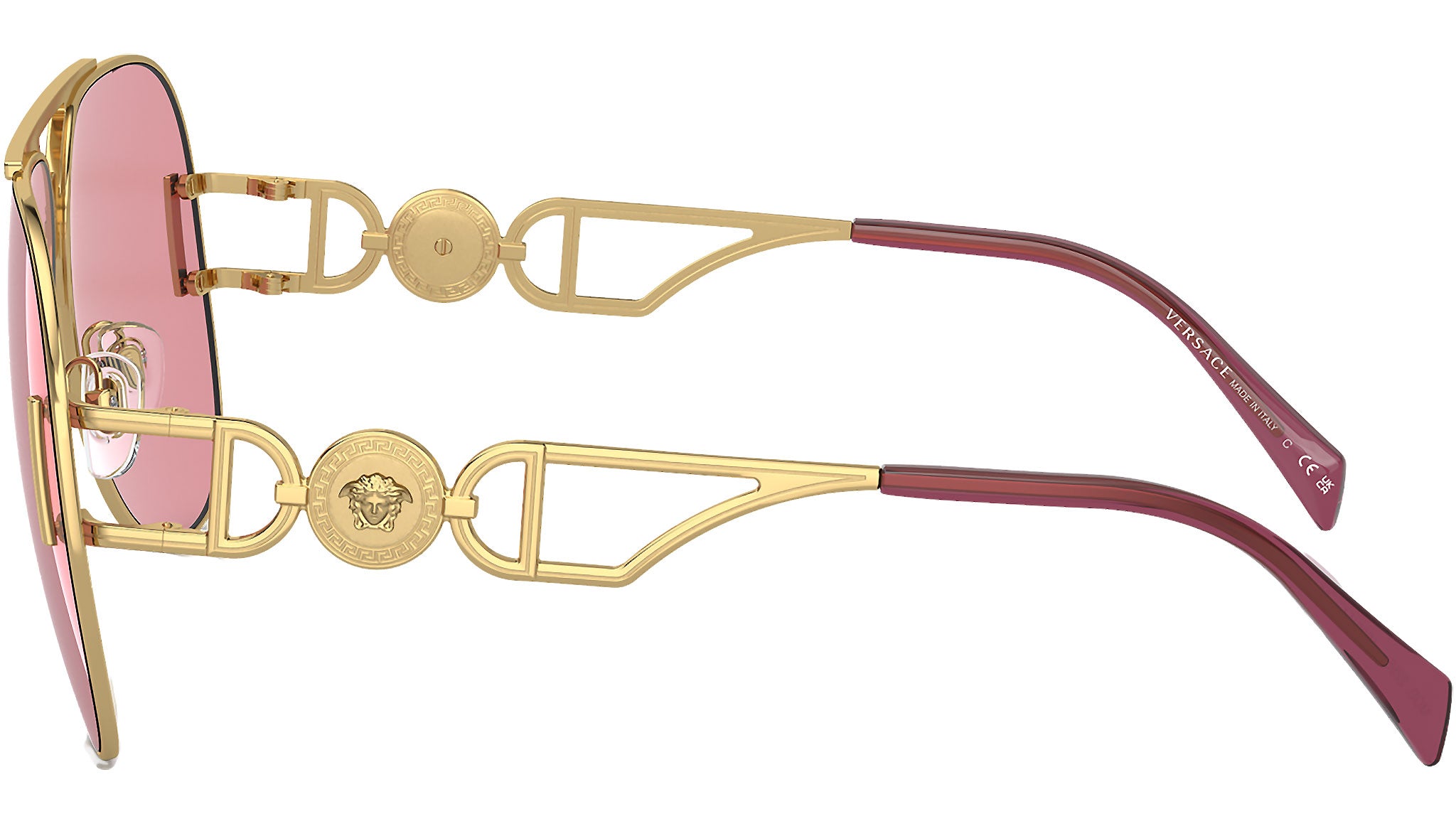Versace VE2255 Sunglasses 1002A4 Gold - eye-oo.com