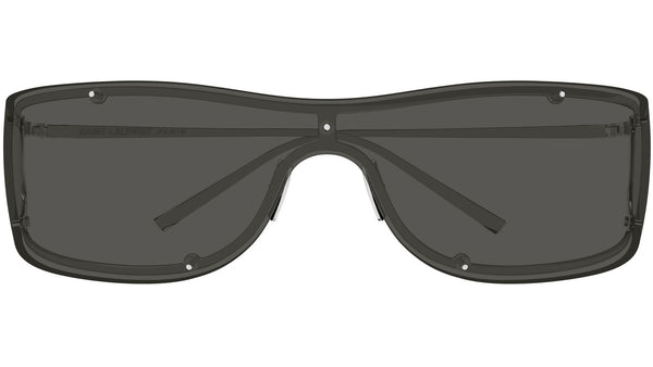 NWT Yves Saint Laurent SL-807 Silver Grey 99mm Sunglasses Saint Laurent SL 807 Sunglasses 001 Silver Grey - eye-oo.com main image 4
