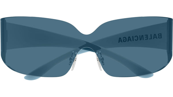 BB0421S Balenciaga Shield Sunglasses 003 Blue - eye-oo.com