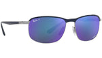 RB3671CH 92044L blue on gunmetal