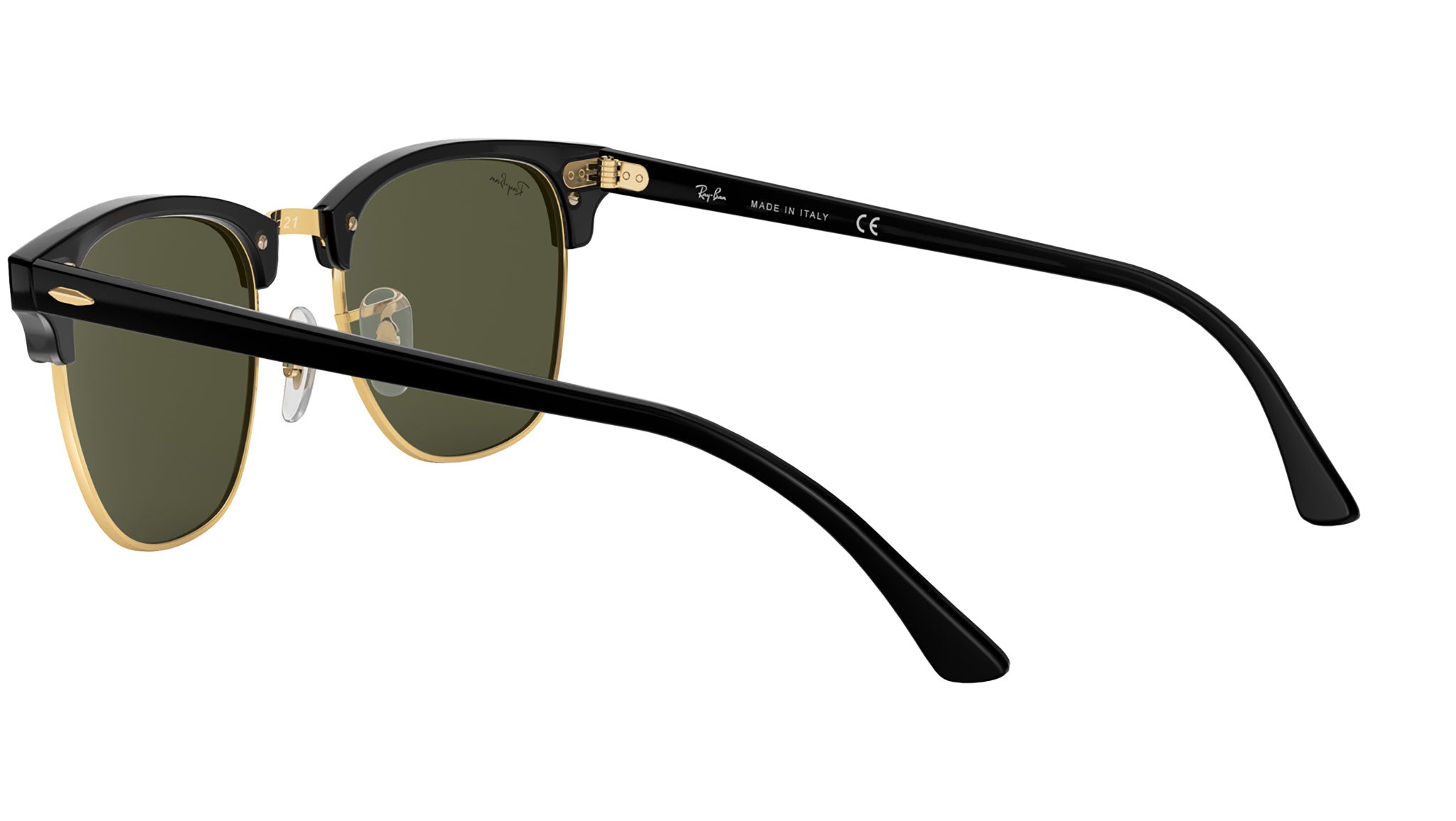 Ray-Ban Clubmaster RB3016 W0365 Black Sunglasses - eye-oo.com