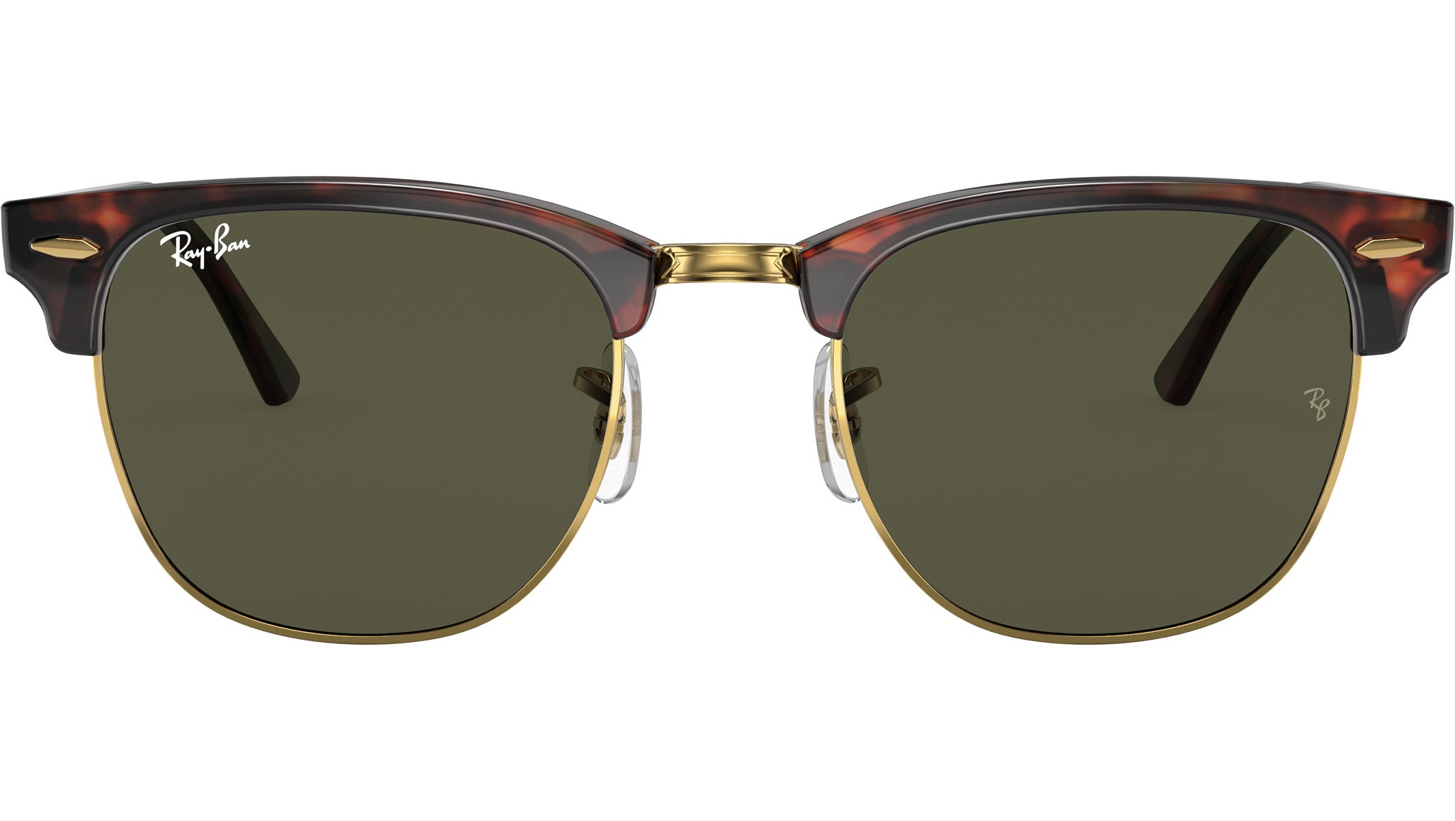 Ray-Ban Clubmaster RB3016F W0366 Tortoise Sunglasses - eye-oo.com