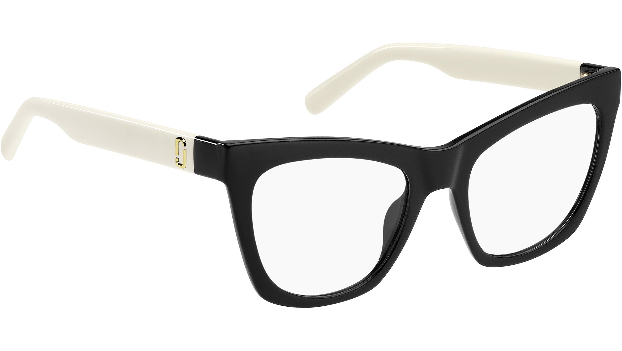 Marc Jacobs MARC 649 80S Optical Frame Black White - eye-oo.com display picture 3